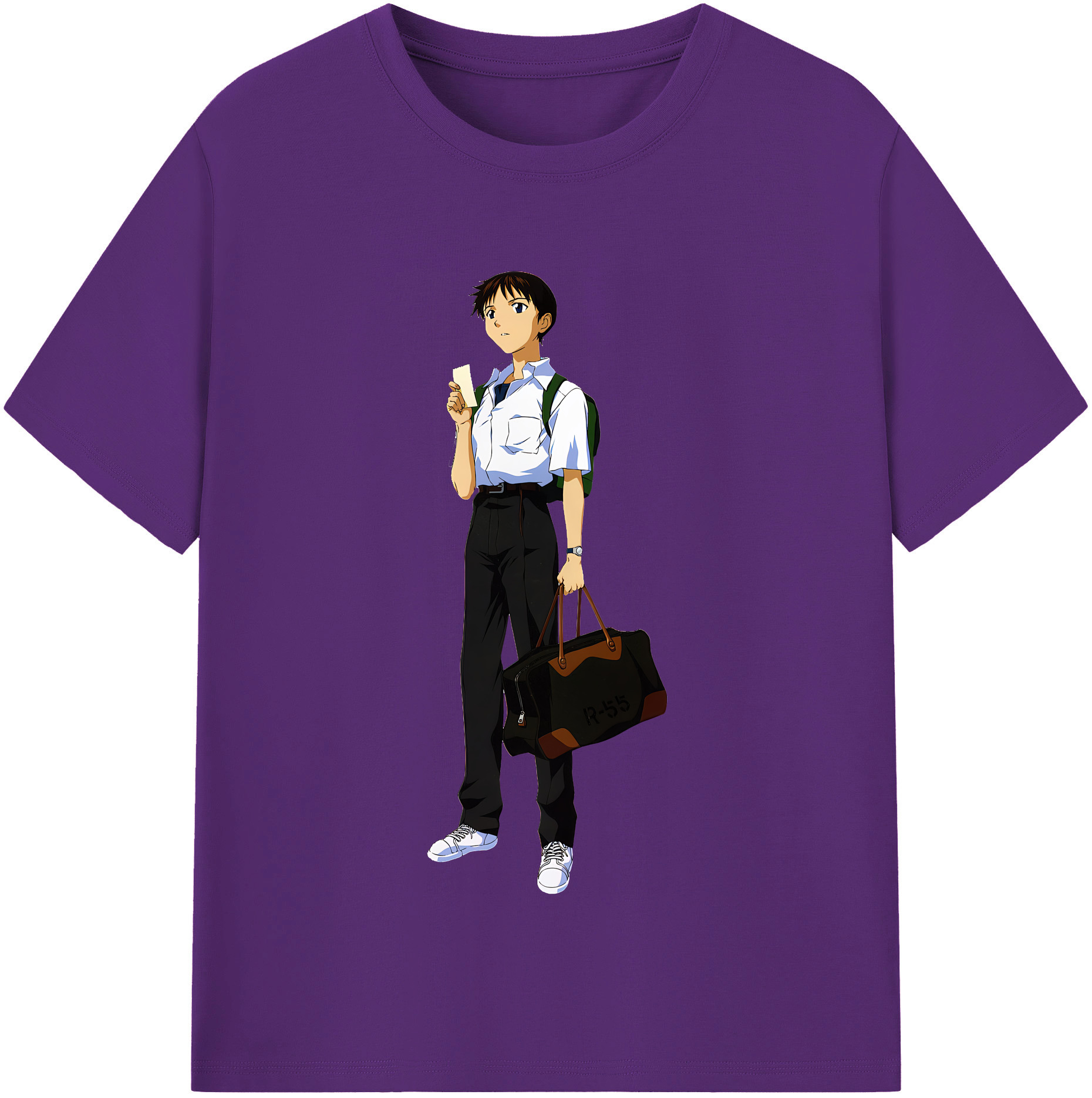 （画像用） EVA 新世紀エヴァンゲリオン 綿100％半袖Tシャツ（フロントプリント）