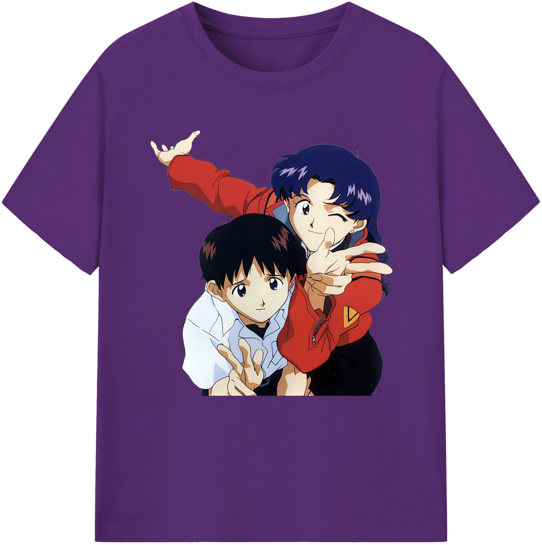 （画像用） EVA 新世紀エヴァンゲリオン 綿100％半袖Tシャツ（フロントプリント）