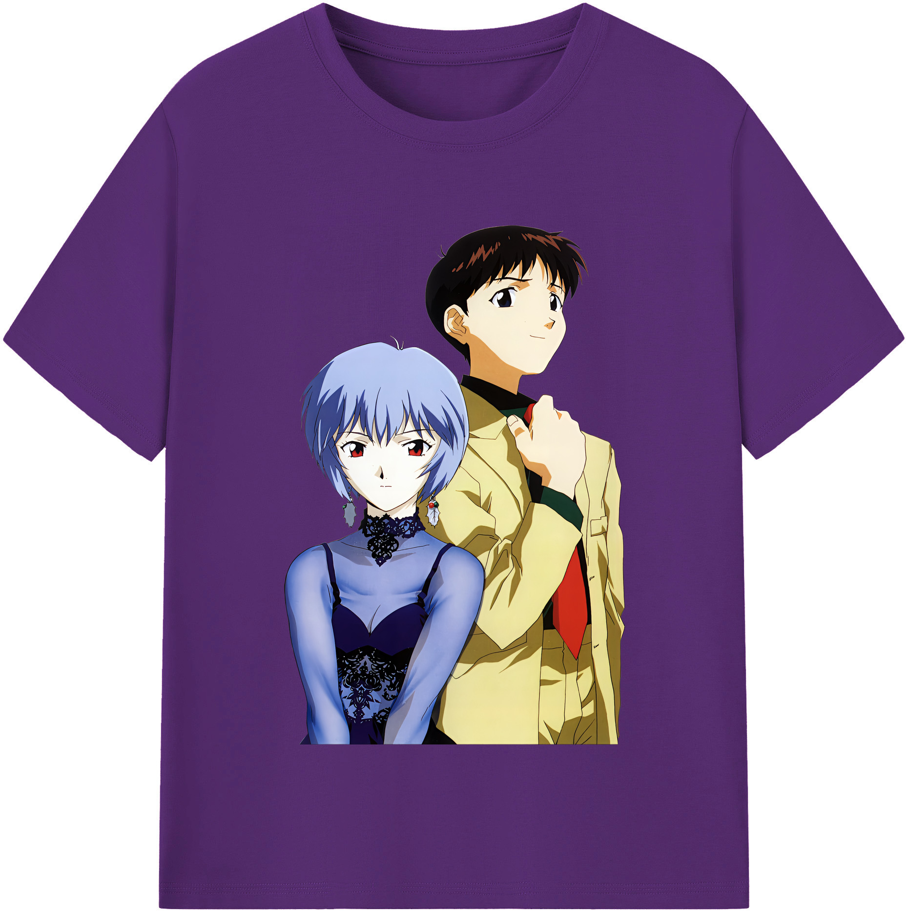 （画像用） EVA 新世紀エヴァンゲリオン 綿100％半袖Tシャツ（フロントプリント）