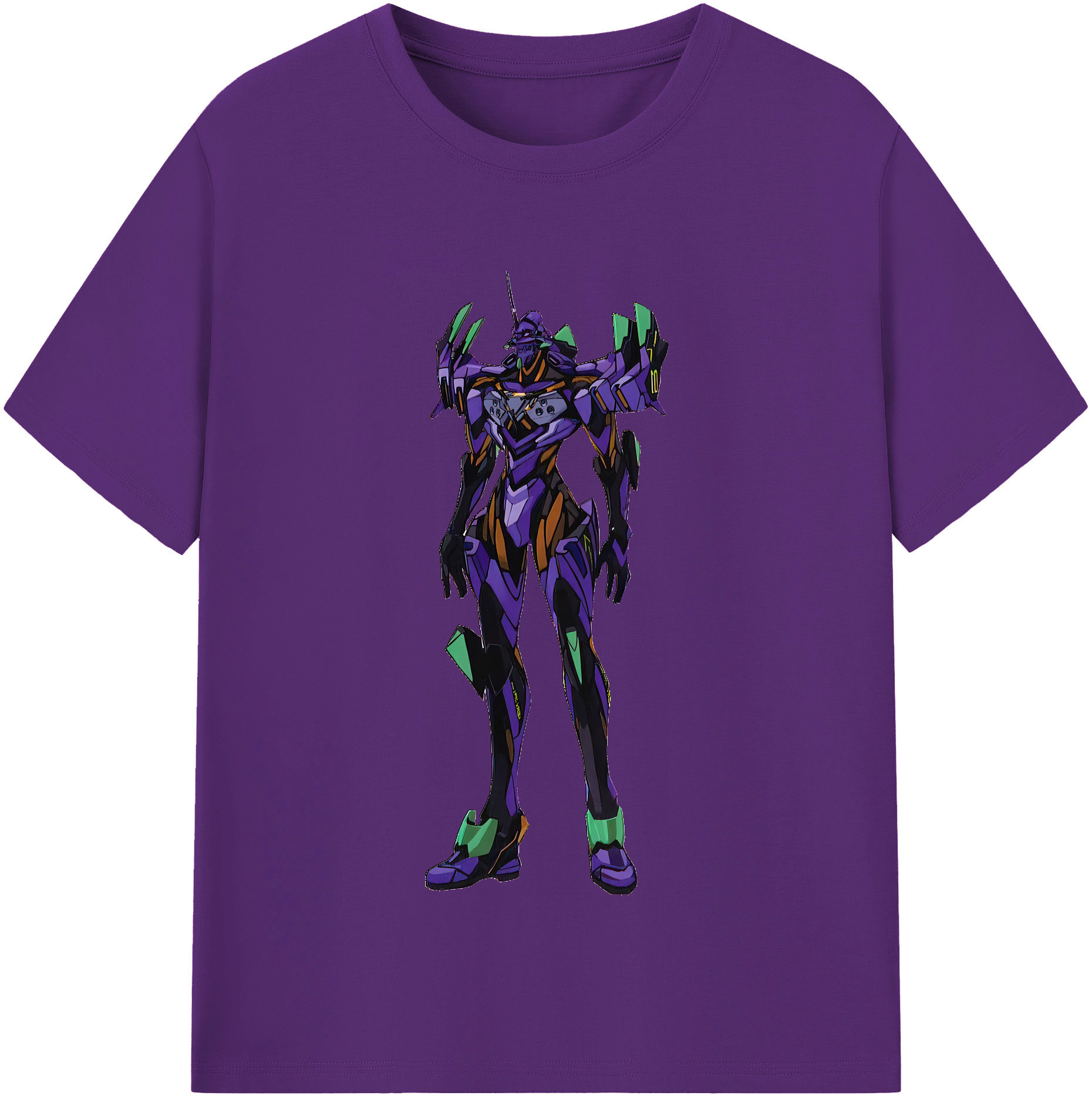 （画像用） EVA 新世紀エヴァンゲリオン 綿100％半袖Tシャツ（フロントプリント）