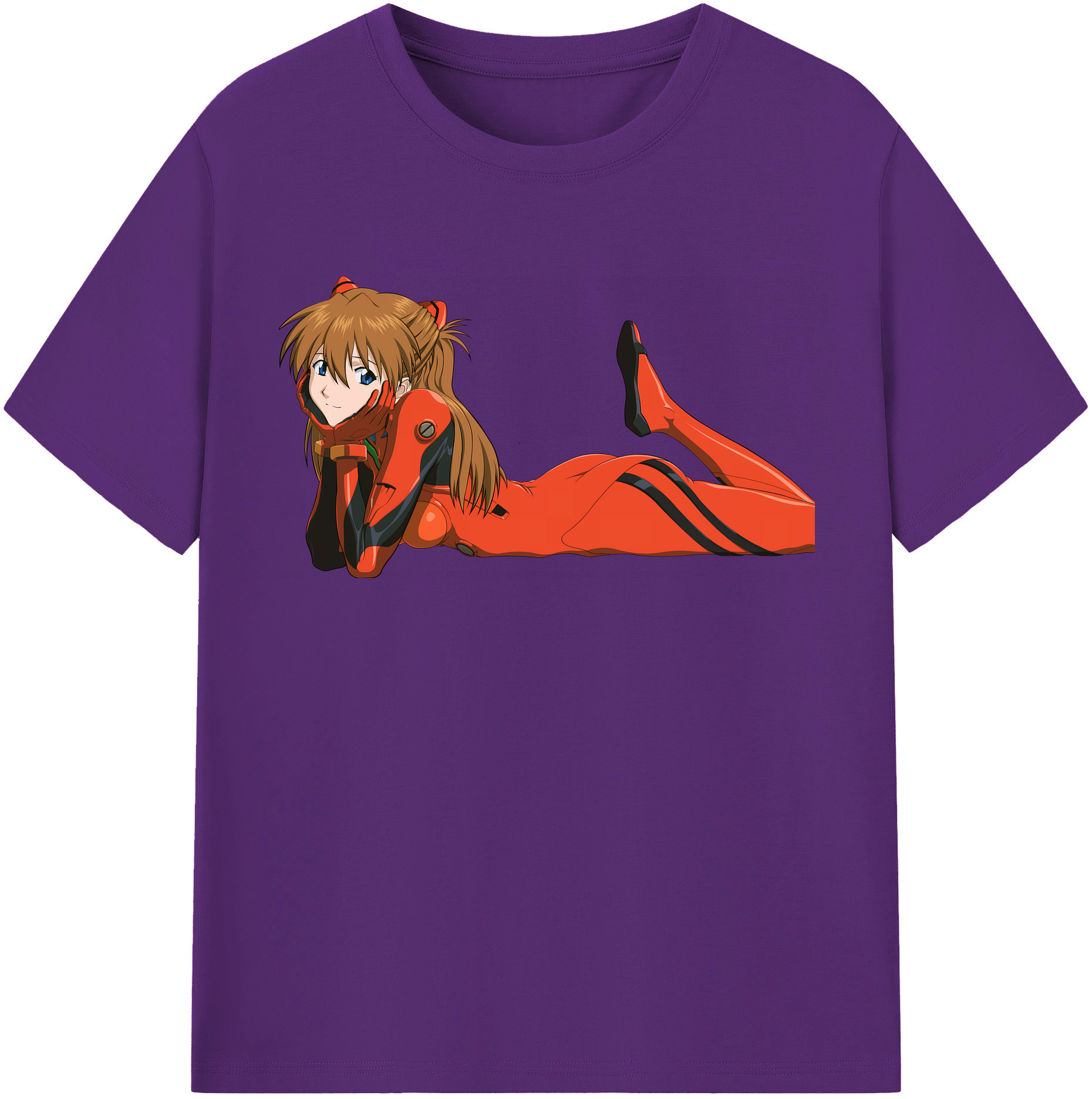 （画像用） EVA 新世紀エヴァンゲリオン 綿100％半袖Tシャツ（フロントプリント）