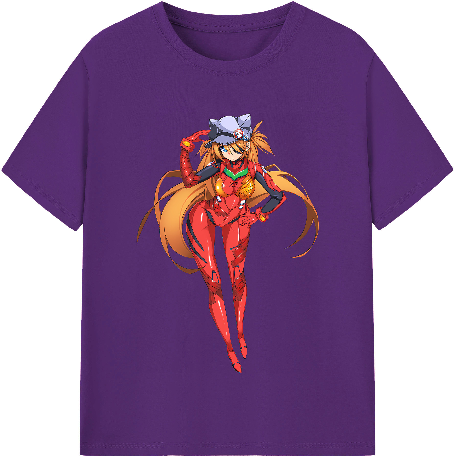 （画像用） EVA 新世紀エヴァンゲリオン 綿100％半袖Tシャツ（フロントプリント）