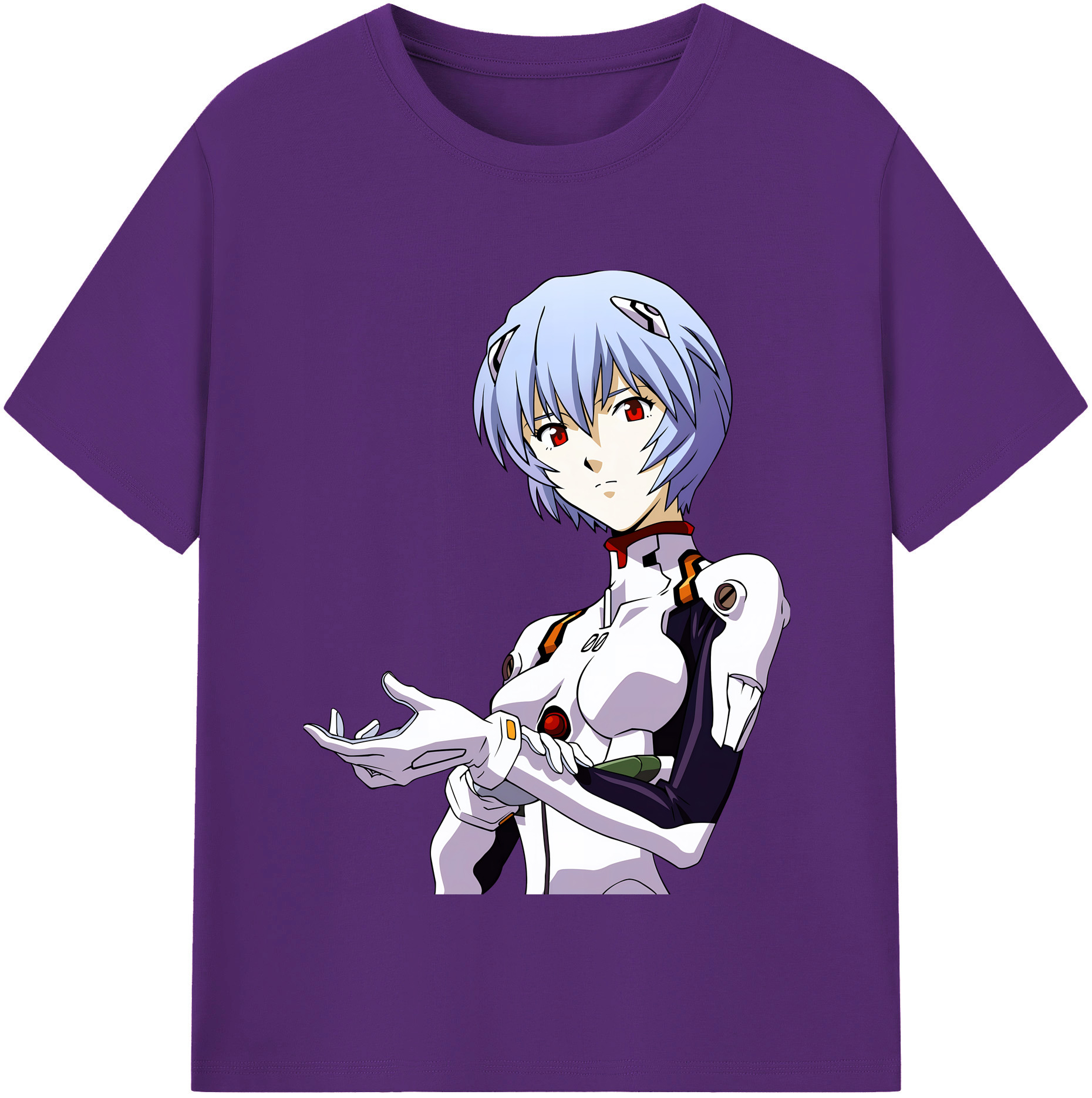 （画像用） EVA 新世紀エヴァンゲリオン 綿100％半袖Tシャツ（フロントプリント）