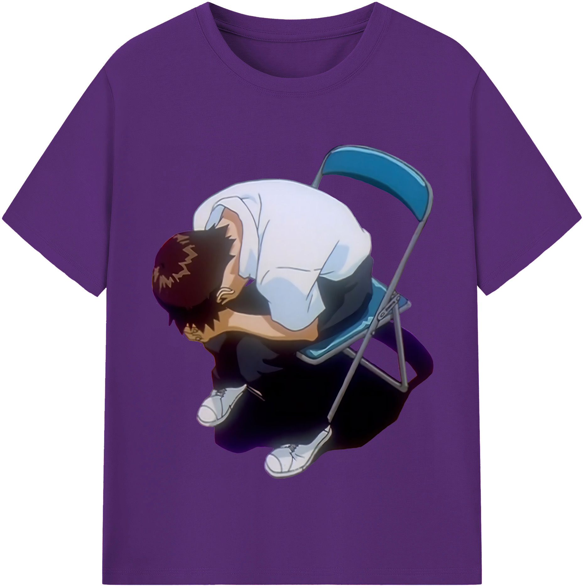 （画像用） EVA 新世紀エヴァンゲリオン 綿100％半袖Tシャツ（フロントプリント）