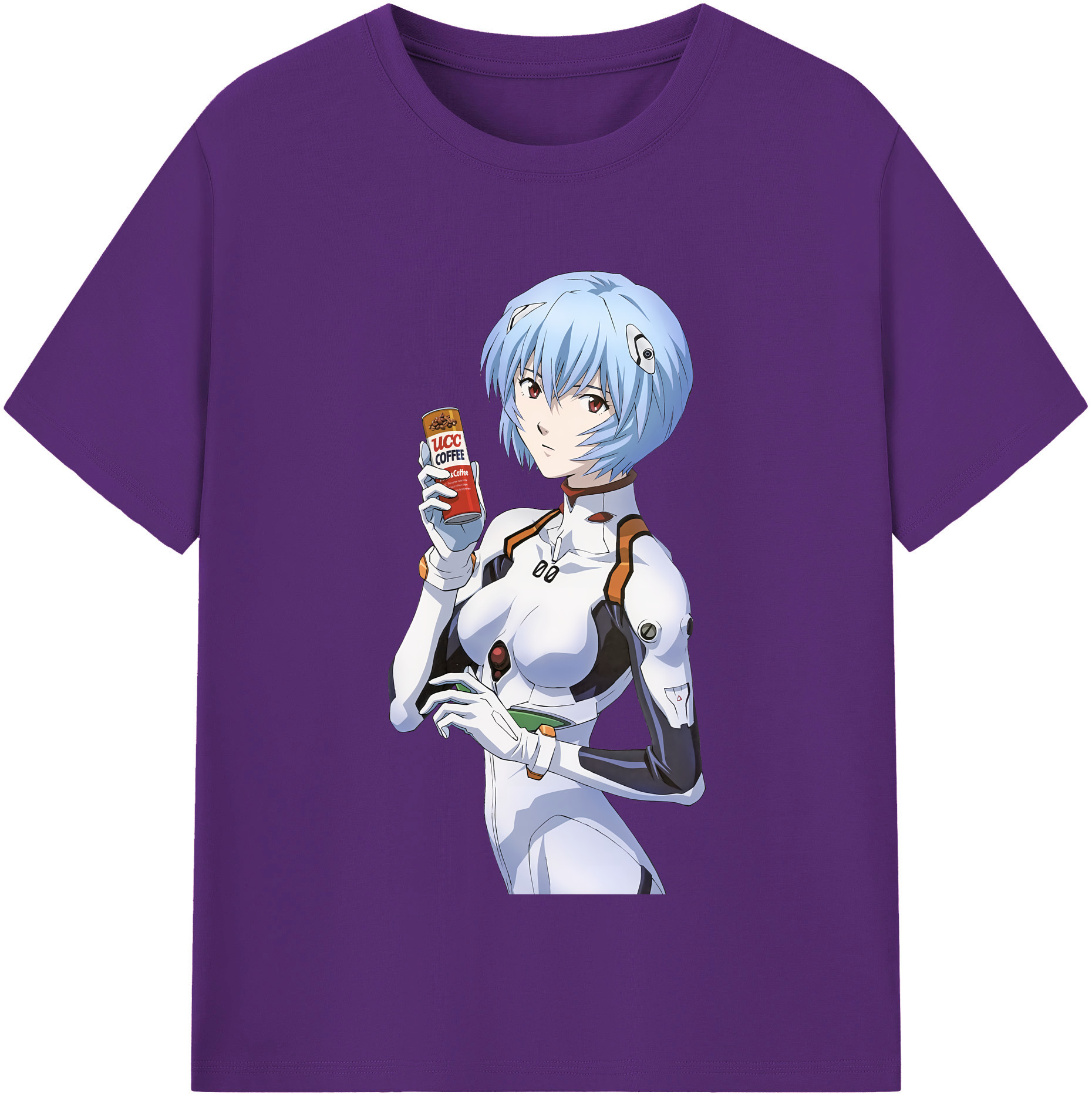 （画像用） EVA 新世紀エヴァンゲリオン 綿100％半袖Tシャツ（フロントプリント）