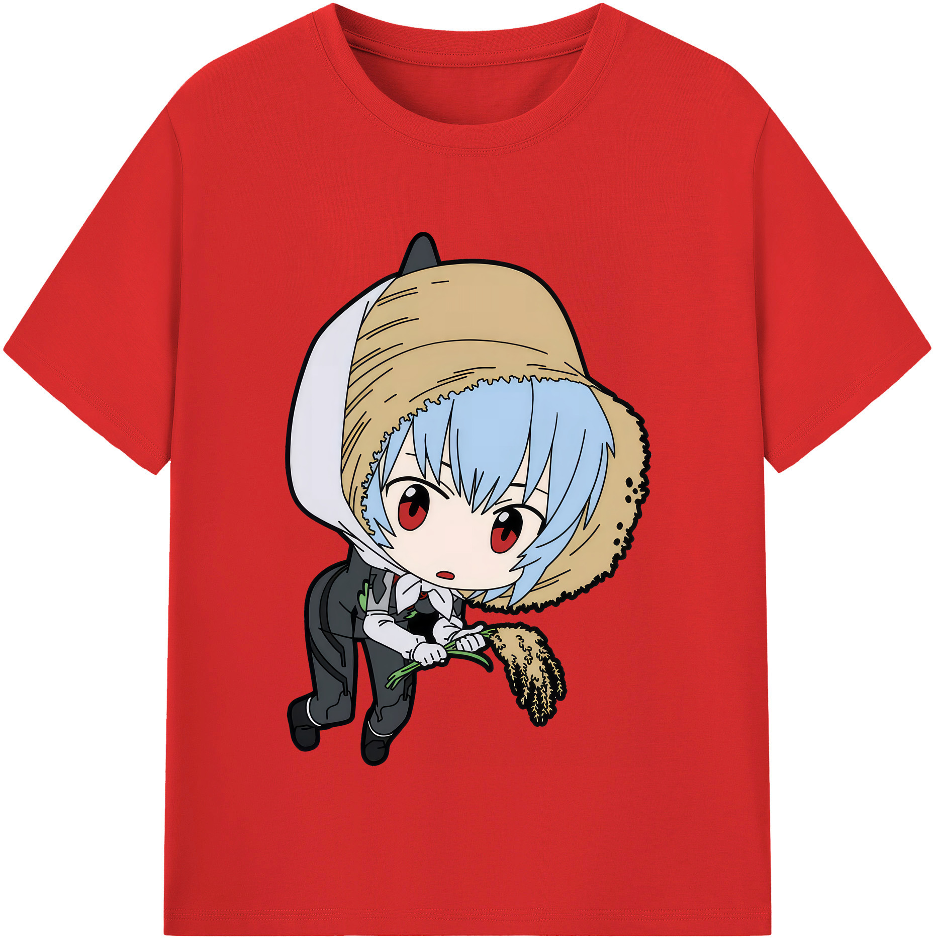 （画像用） EVA 新世紀エヴァンゲリオン 綿100％半袖Tシャツ（フロントプリント）