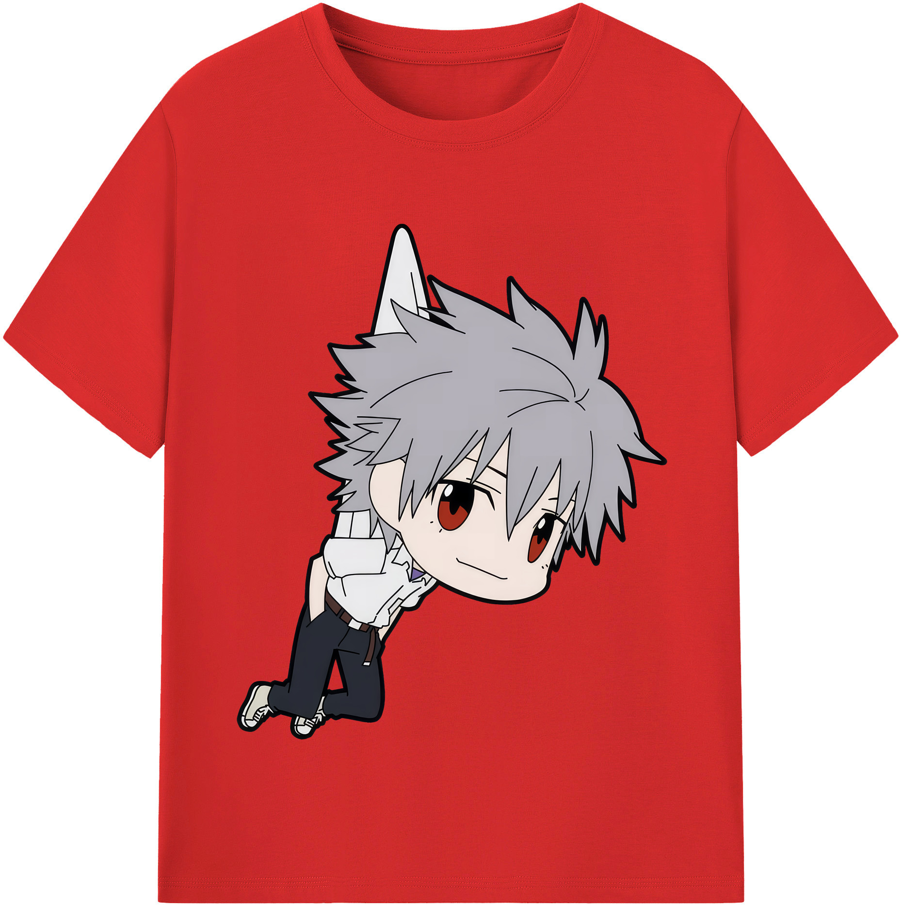 （画像用） EVA 新世紀エヴァンゲリオン 綿100％半袖Tシャツ（フロントプリント）