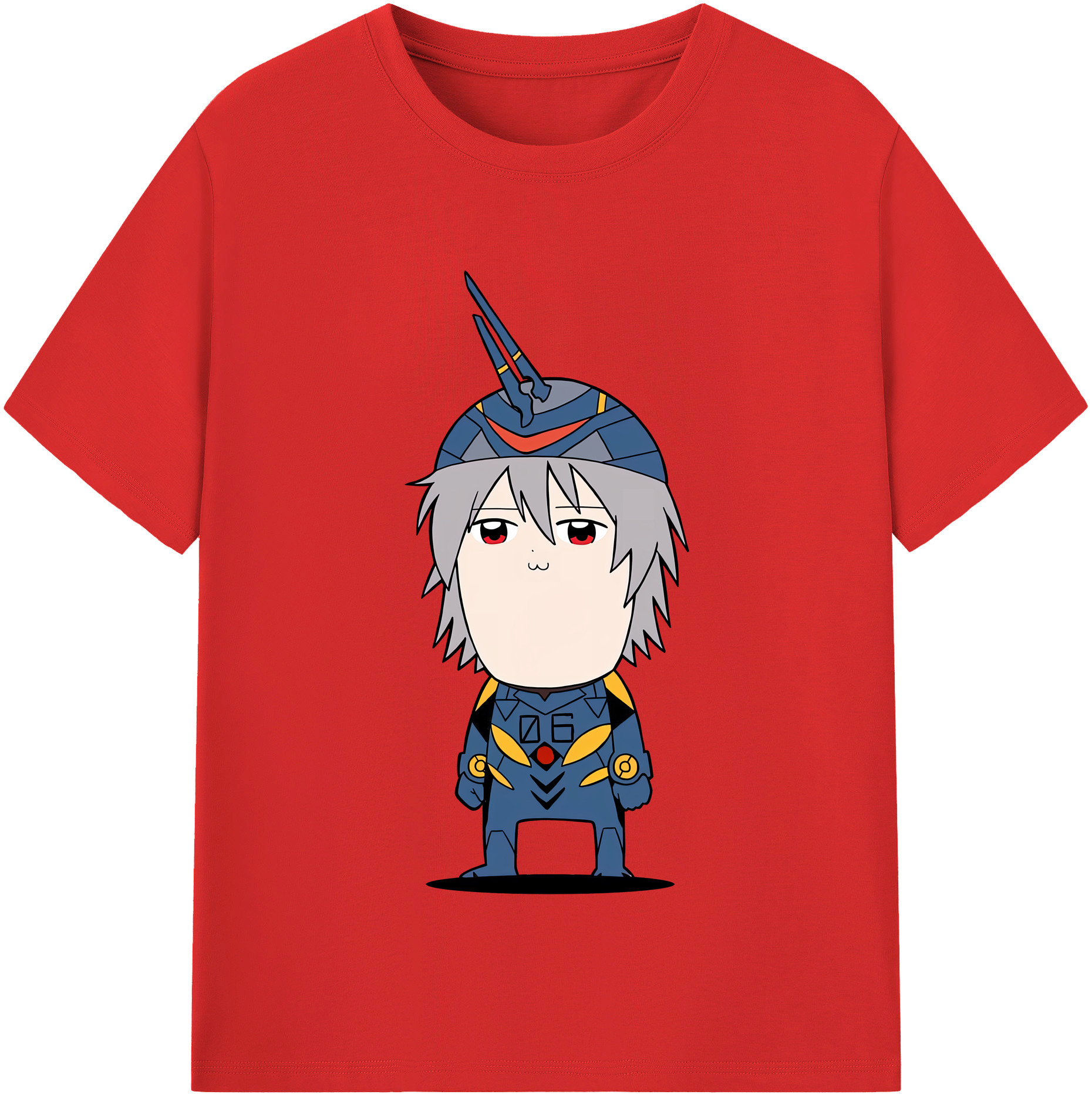 （画像用） EVA 新世紀エヴァンゲリオン 綿100％半袖Tシャツ（フロントプリント）