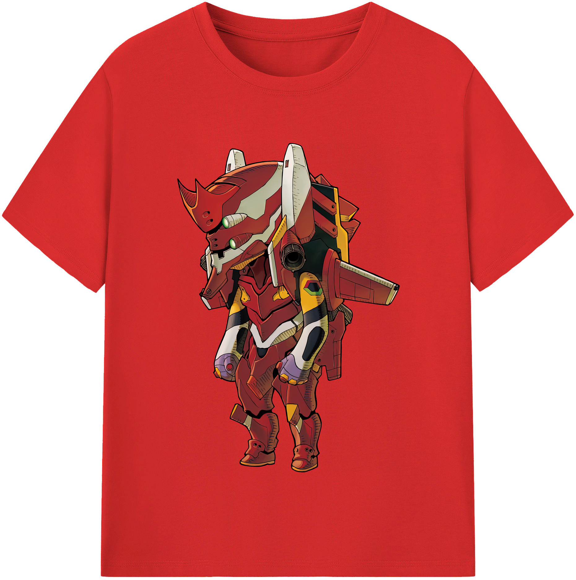 （画像用） EVA 新世紀エヴァンゲリオン 綿100％半袖Tシャツ（フロントプリント）