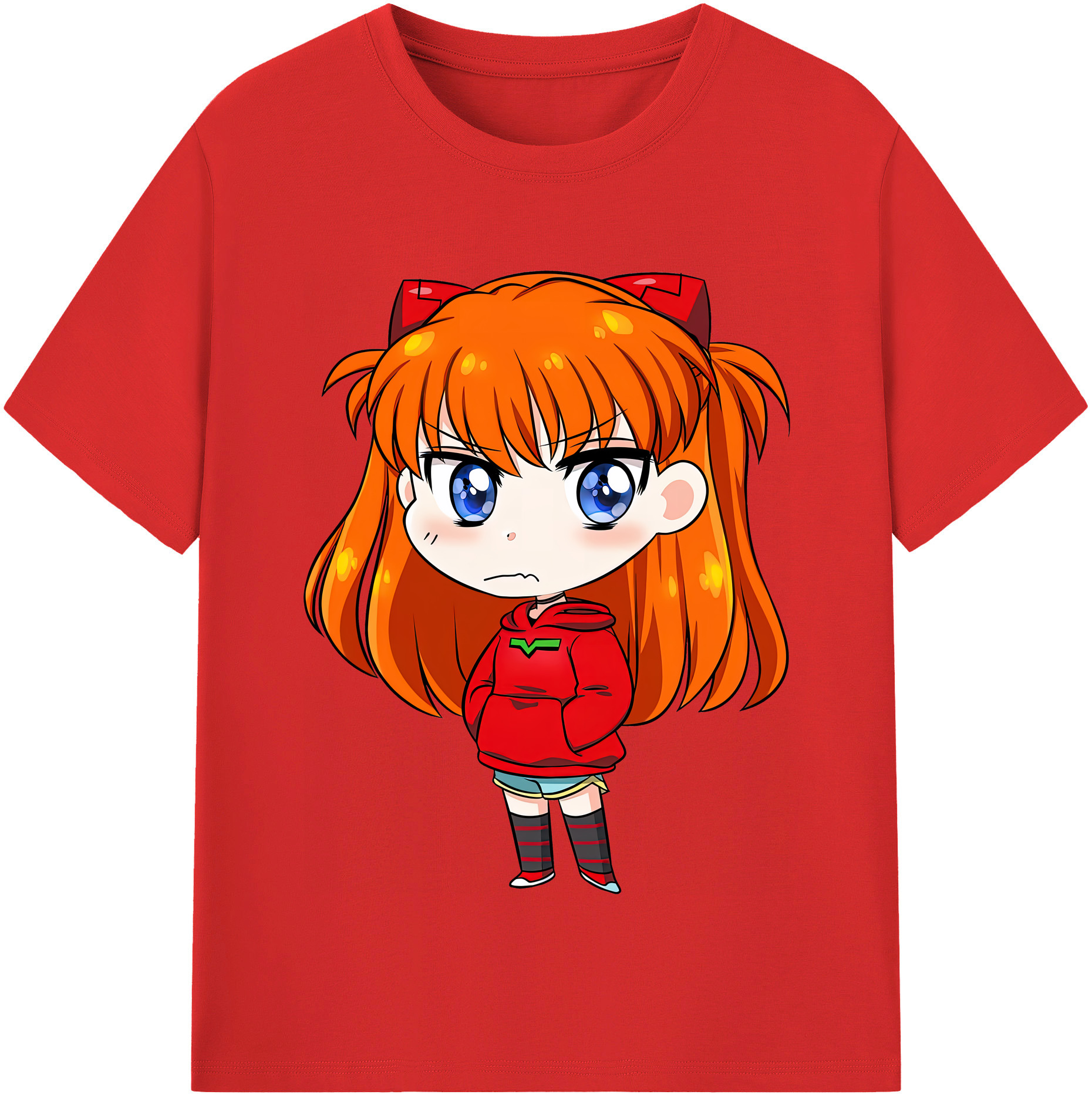 （画像用） EVA 新世紀エヴァンゲリオン 綿100％半袖Tシャツ（フロントプリント）