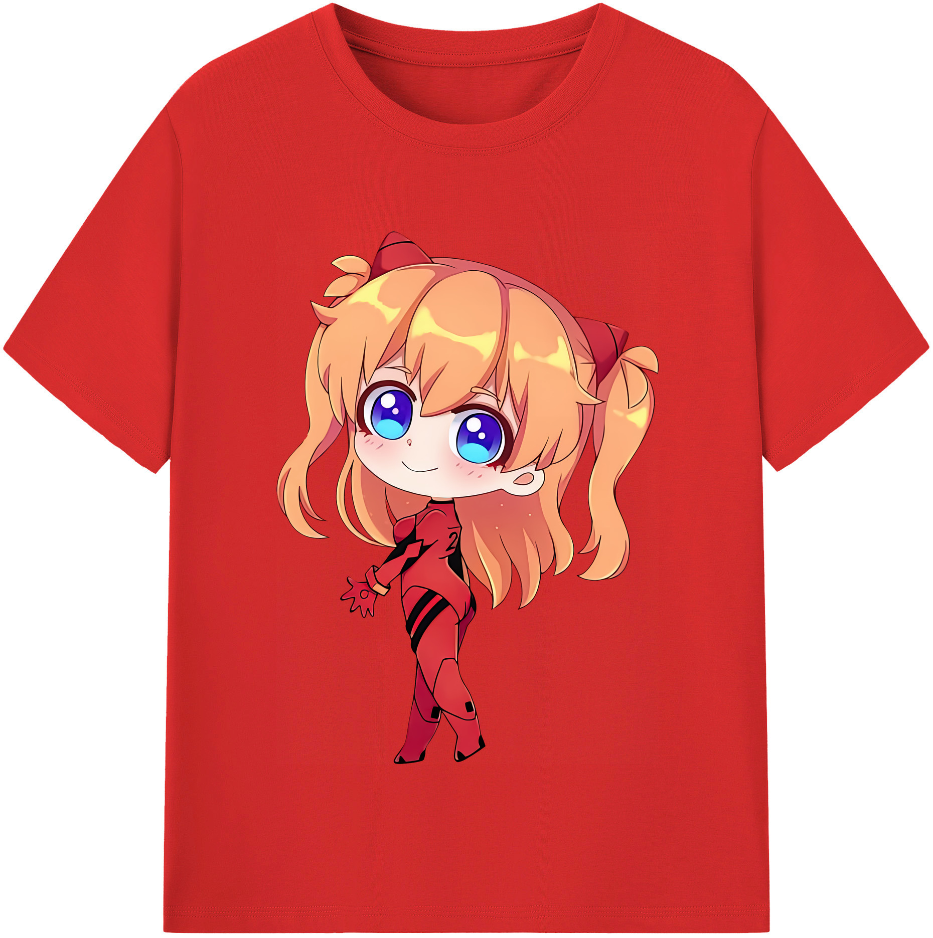 （画像用） EVA 新世紀エヴァンゲリオン 綿100％半袖Tシャツ（フロントプリント）