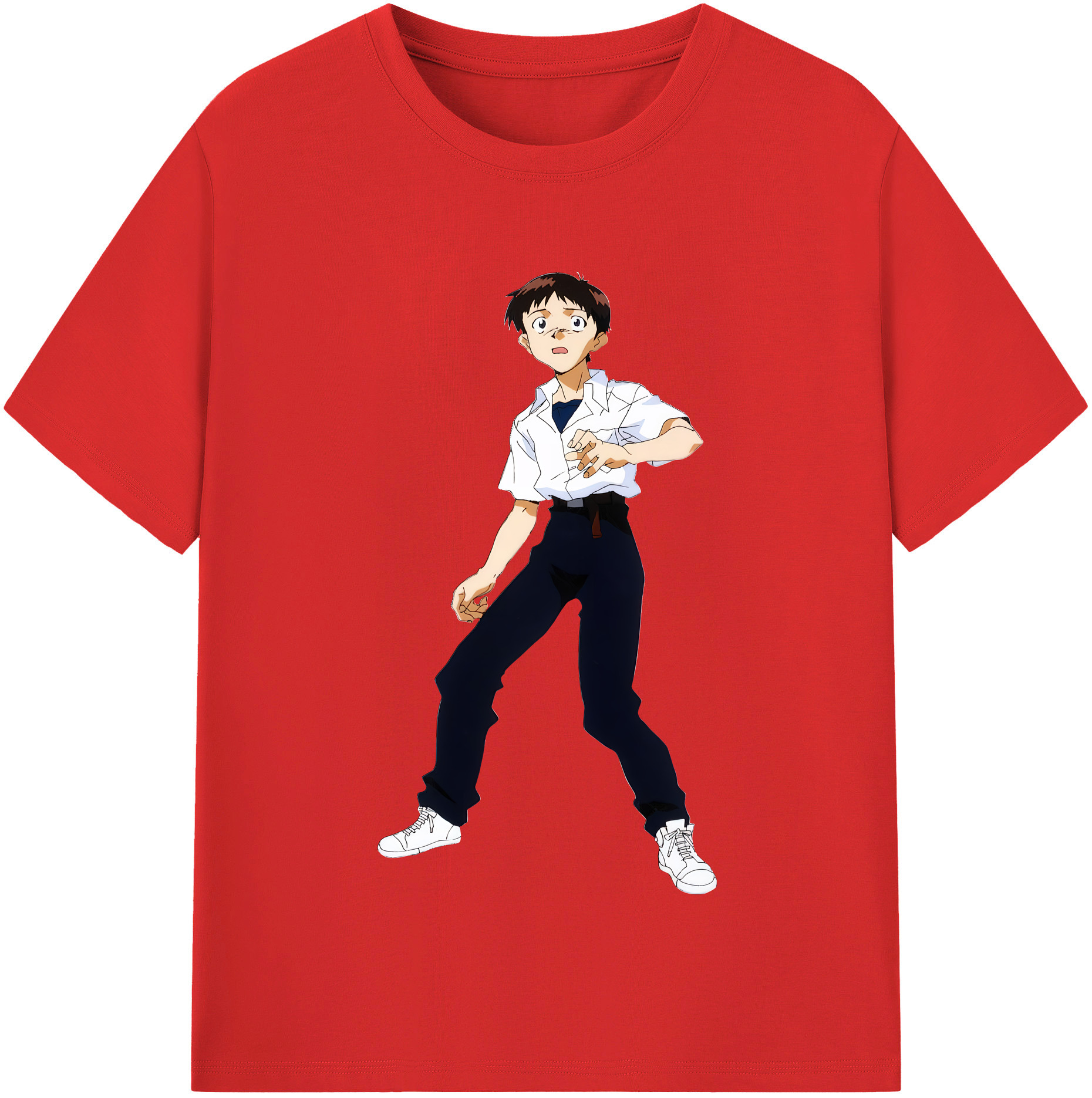 （画像用） EVA 新世紀エヴァンゲリオン 綿100％半袖Tシャツ（フロントプリント）
