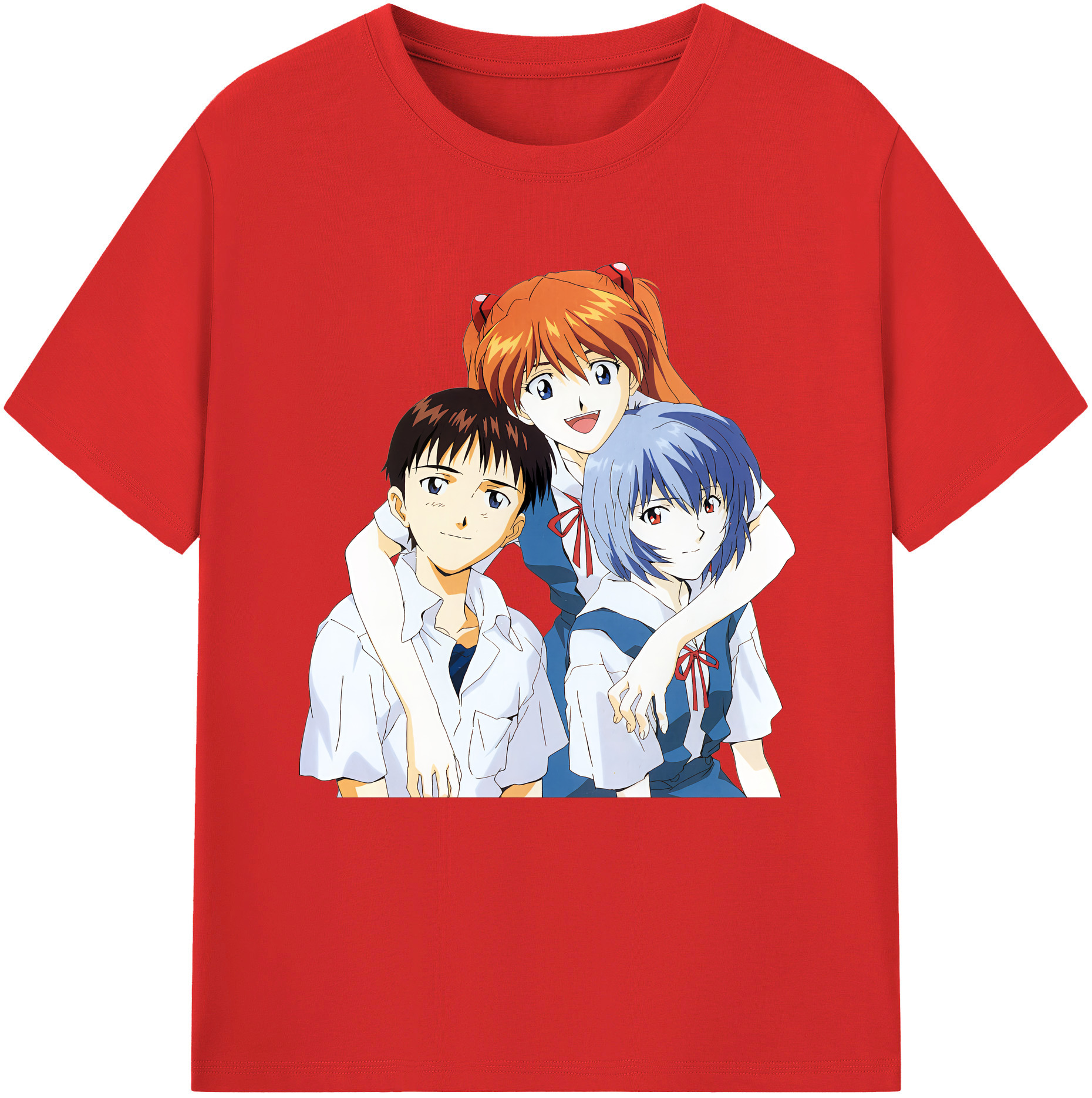 （画像用） EVA 新世紀エヴァンゲリオン 綿100％半袖Tシャツ（フロントプリント）