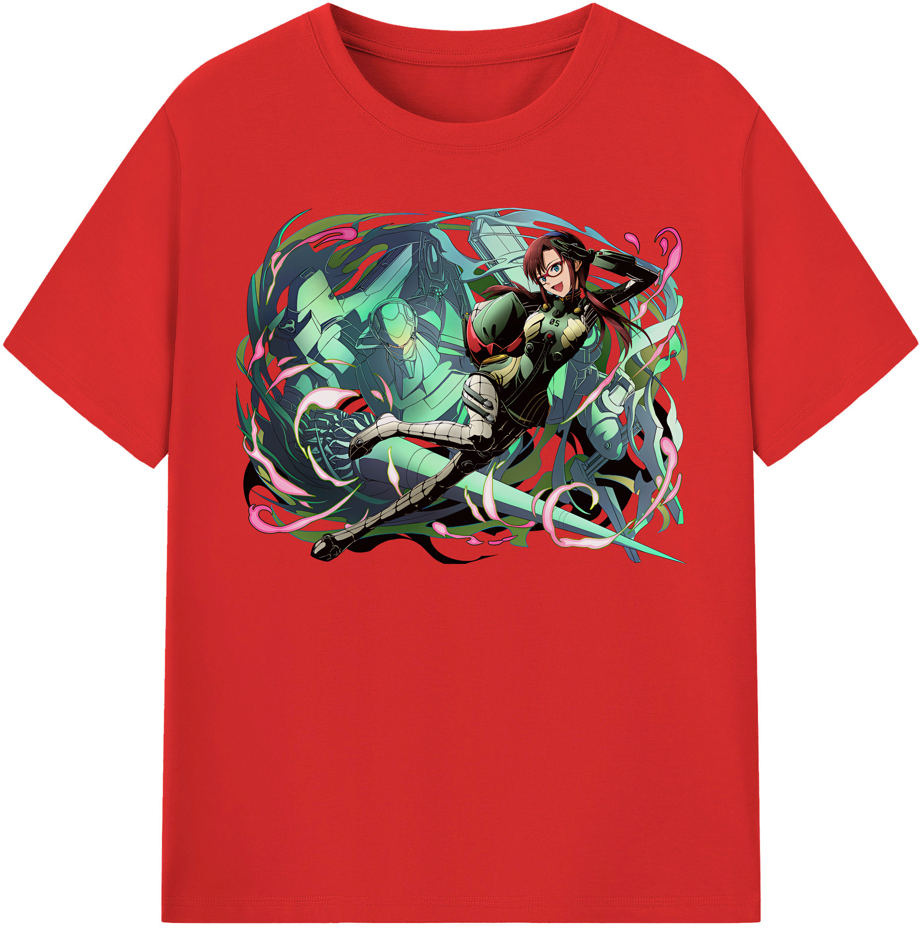 （画像用） EVA 新世紀エヴァンゲリオン 綿100％半袖Tシャツ（フロントプリント）