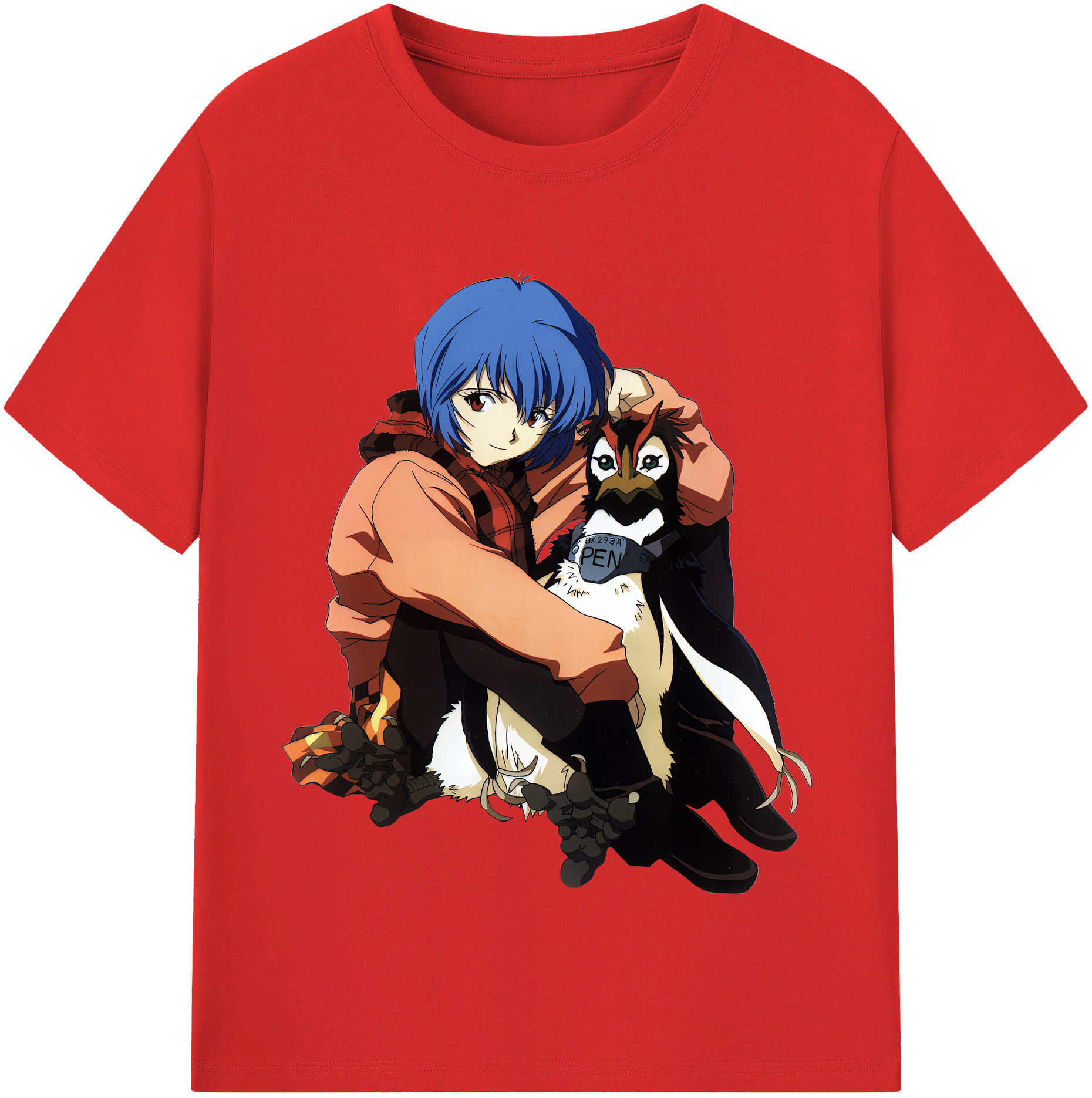 （画像用） EVA 新世紀エヴァンゲリオン 綿100％半袖Tシャツ（フロントプリント）
