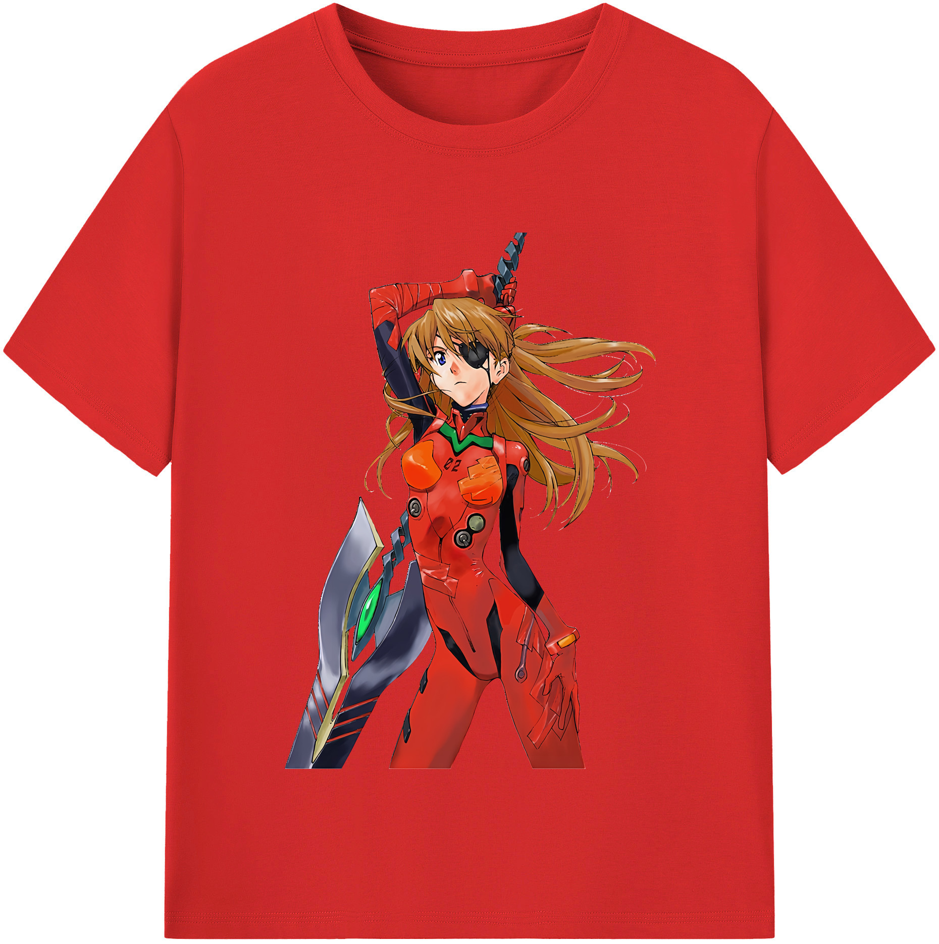 （画像用） EVA 新世紀エヴァンゲリオン 綿100％半袖Tシャツ（フロントプリント）