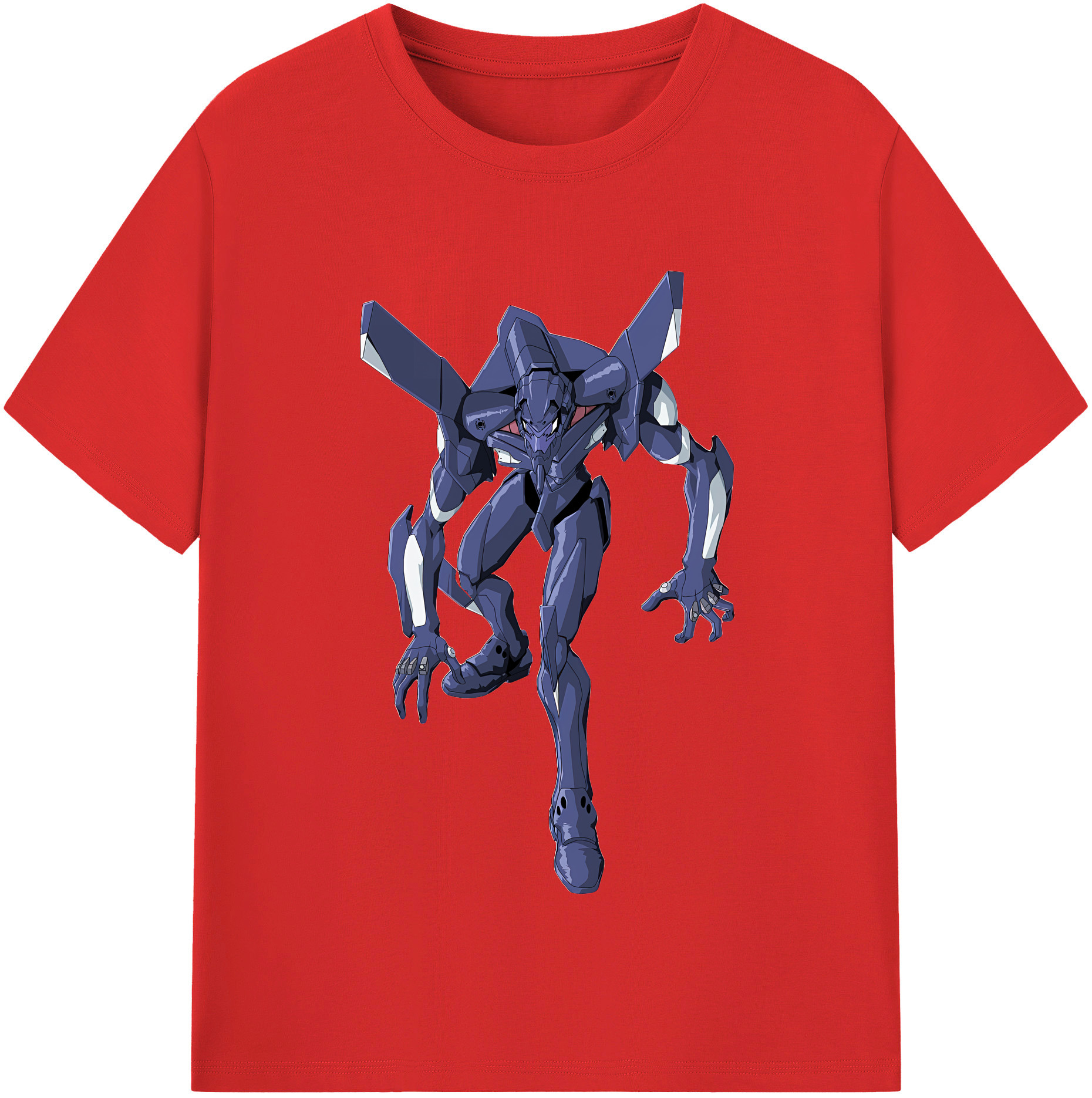 （画像用） EVA 新世紀エヴァンゲリオン 綿100％半袖Tシャツ（フロントプリント）