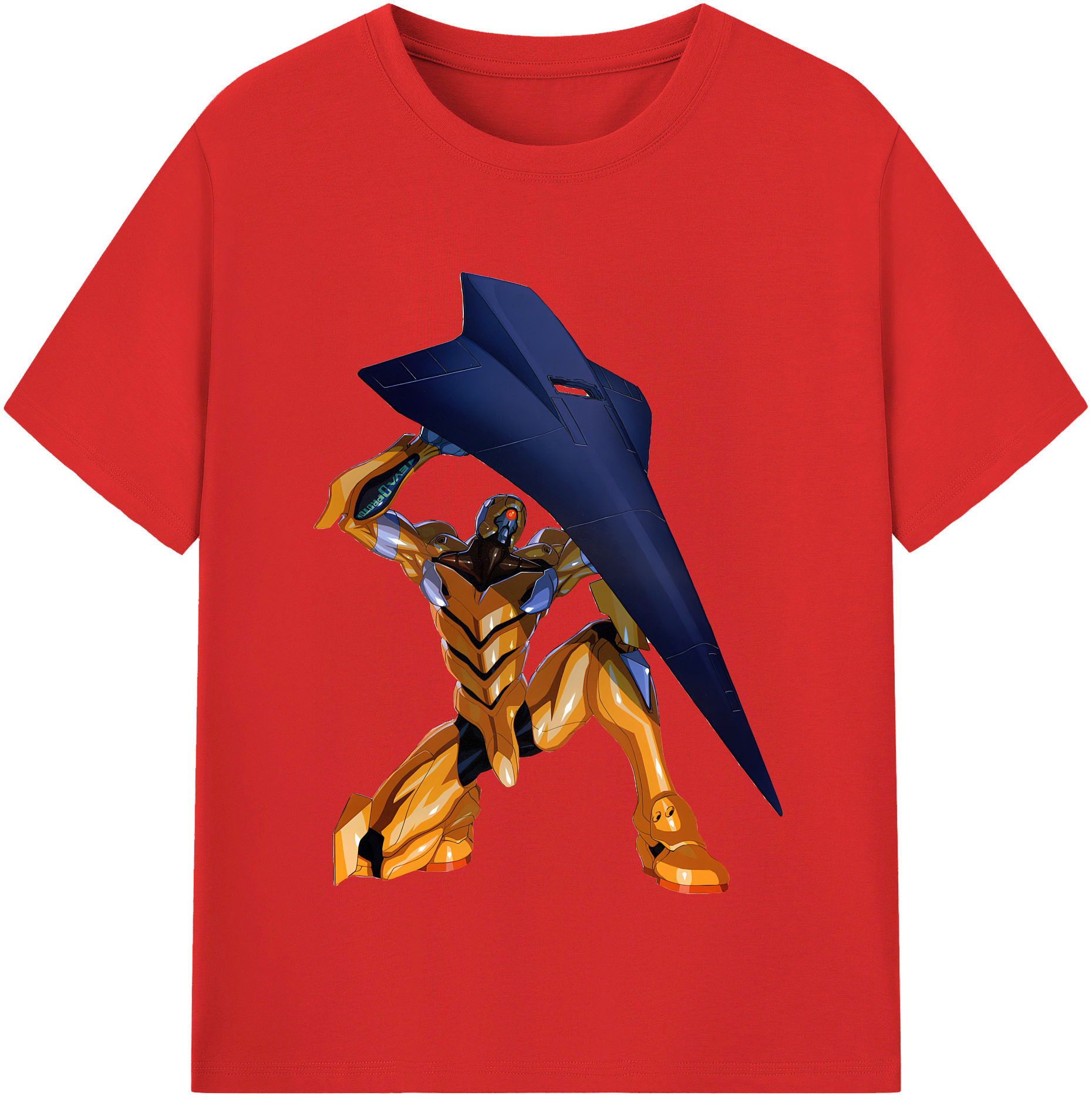 （画像用） EVA 新世紀エヴァンゲリオン 綿100％半袖Tシャツ（フロントプリント）
