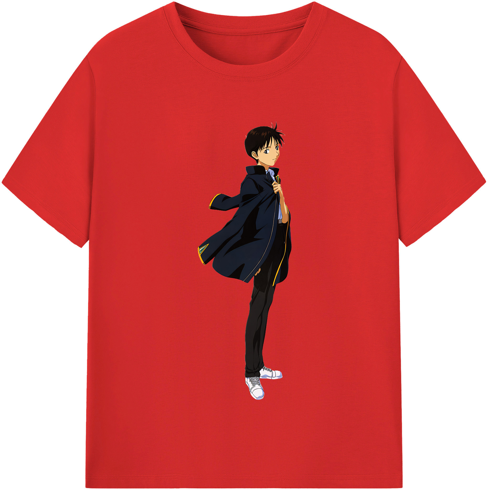 （画像用） EVA 新世紀エヴァンゲリオン 綿100％半袖Tシャツ（フロントプリント）