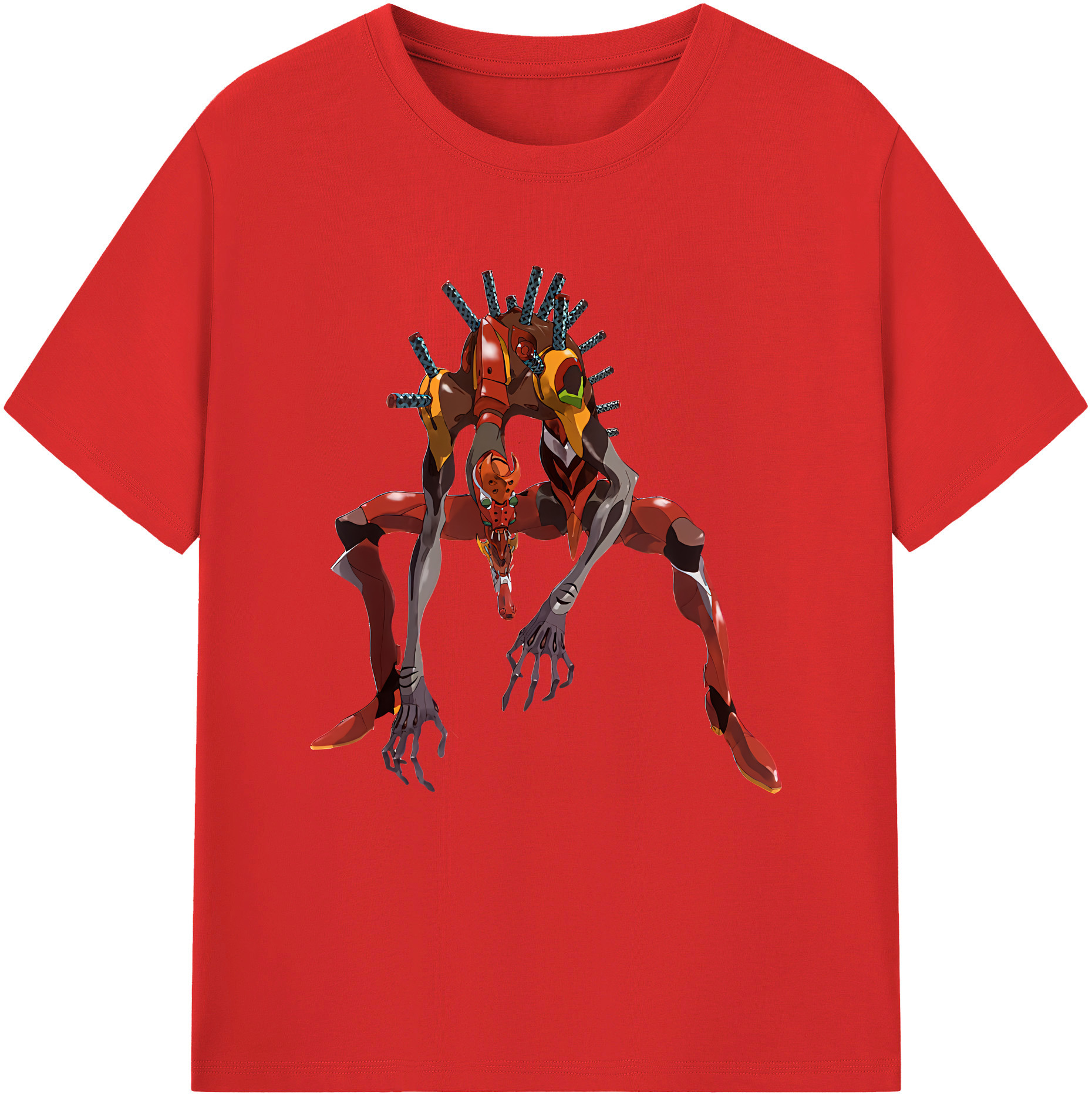 （画像用） EVA 新世紀エヴァンゲリオン 綿100％半袖Tシャツ（フロントプリント）
