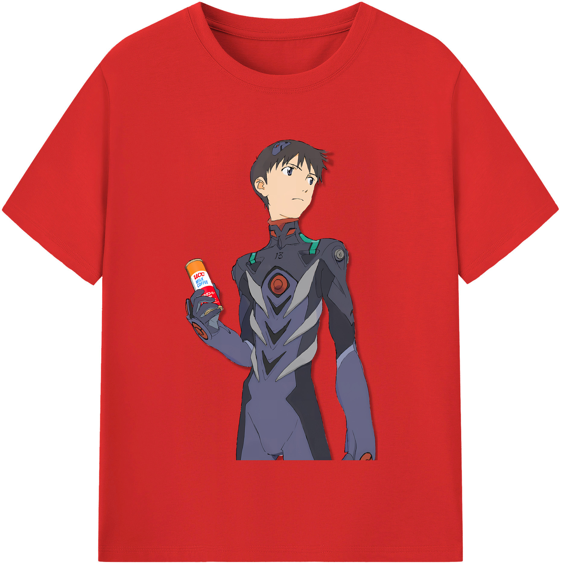 （画像用） EVA 新世紀エヴァンゲリオン 綿100％半袖Tシャツ（フロントプリント）