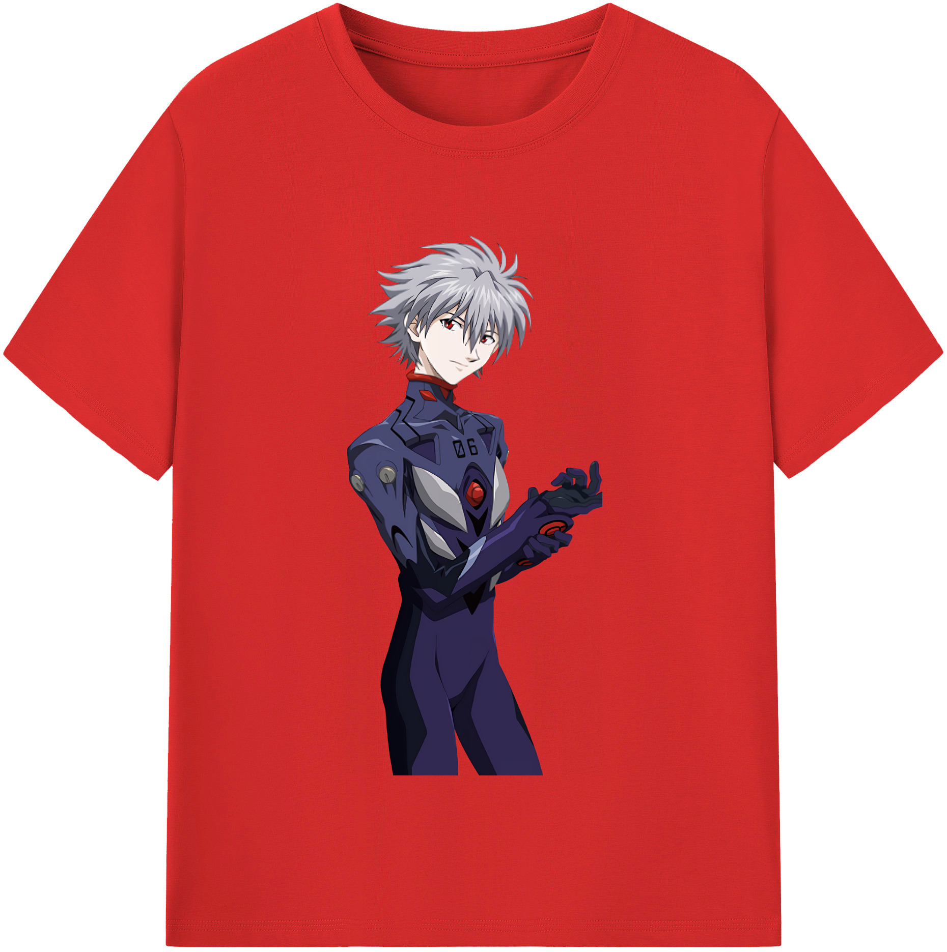 （画像用） EVA 新世紀エヴァンゲリオン 綿100％半袖Tシャツ（フロントプリント）