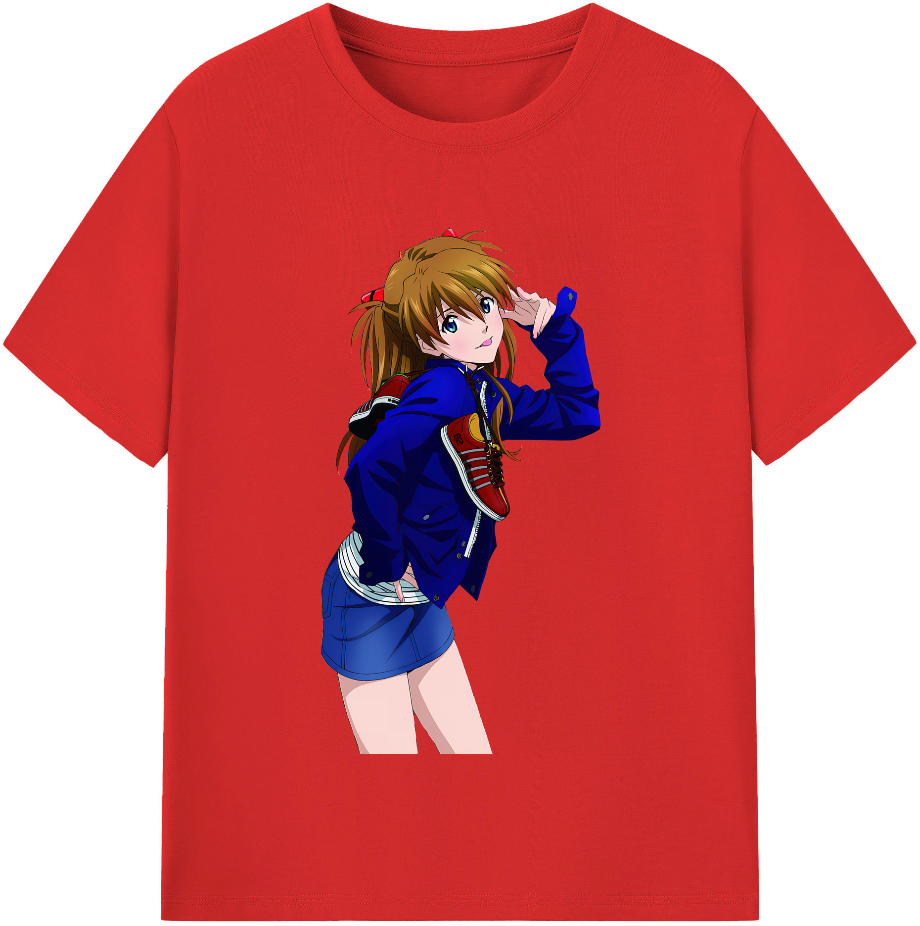 （画像用） EVA 新世紀エヴァンゲリオン 綿100％半袖Tシャツ（フロントプリント）