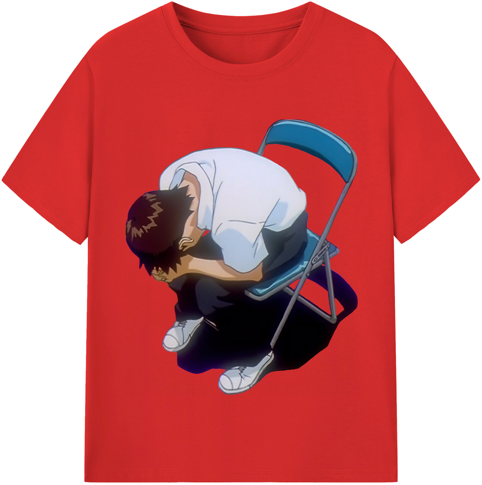 （画像用） EVA 新世紀エヴァンゲリオン 綿100％半袖Tシャツ（フロントプリント）