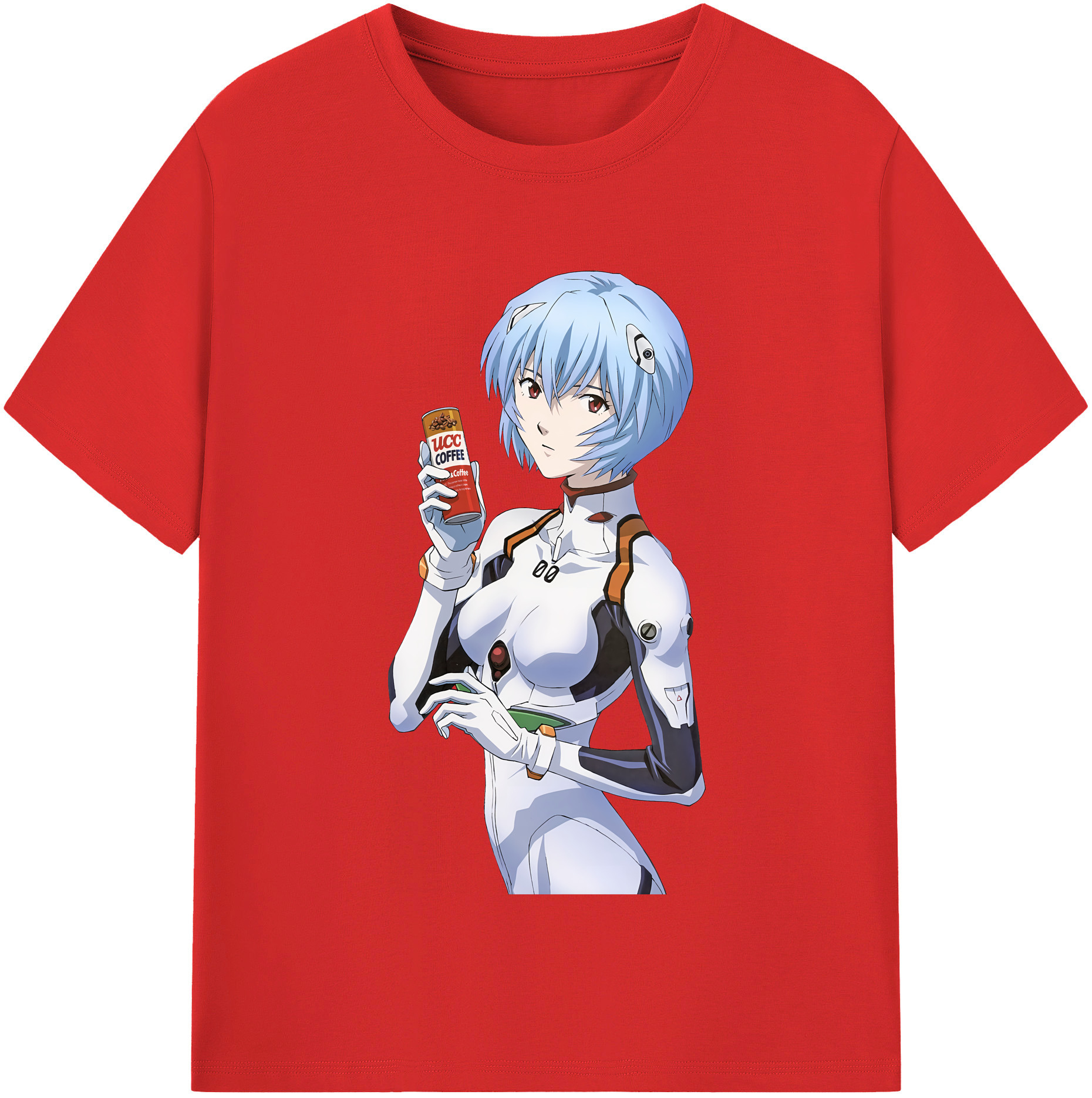 （画像用） EVA 新世紀エヴァンゲリオン 綿100％半袖Tシャツ（フロントプリント）
