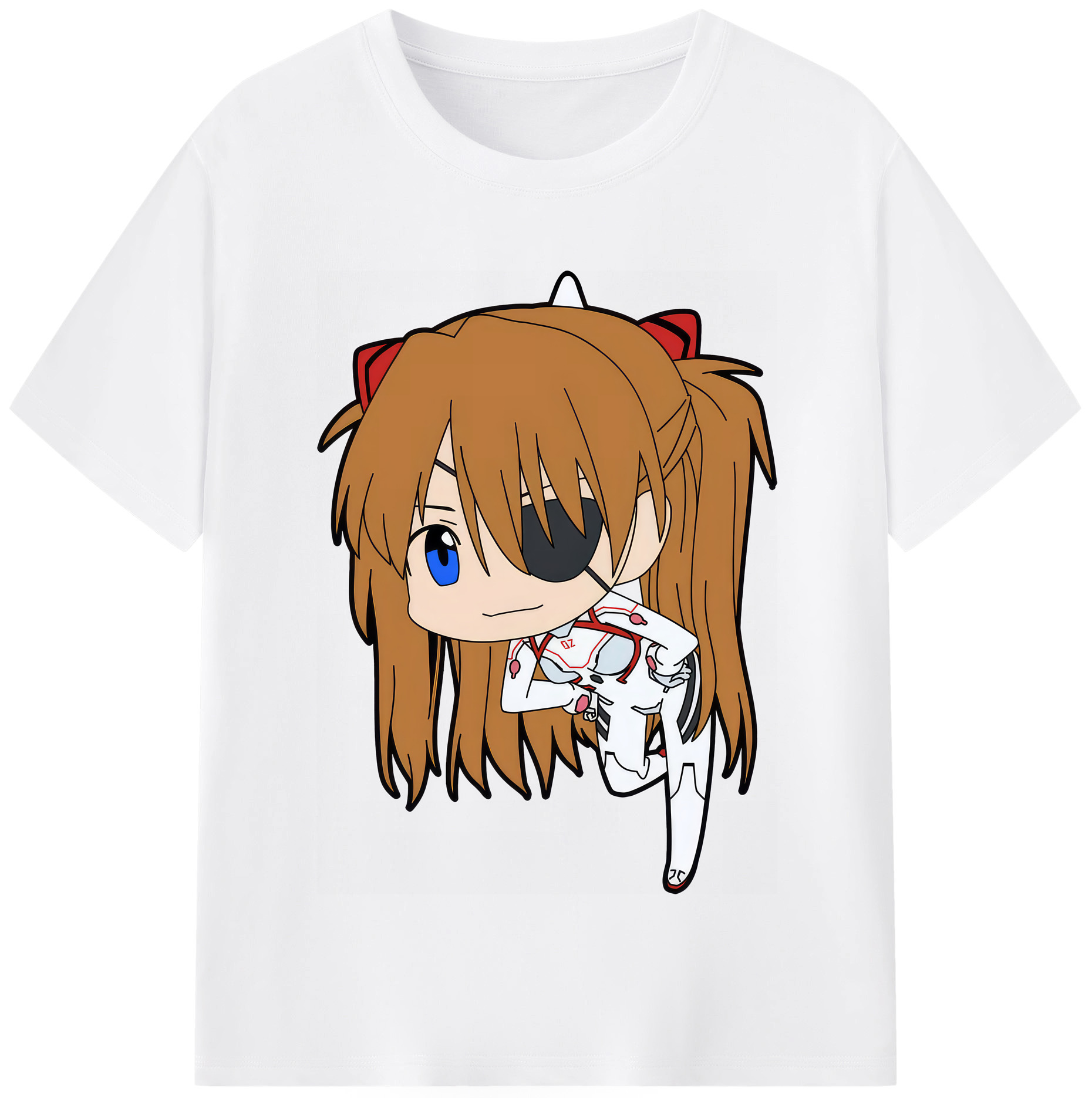 （画像用） EVA 新世紀エヴァンゲリオン 綿100％半袖Tシャツ（フロントプリント）