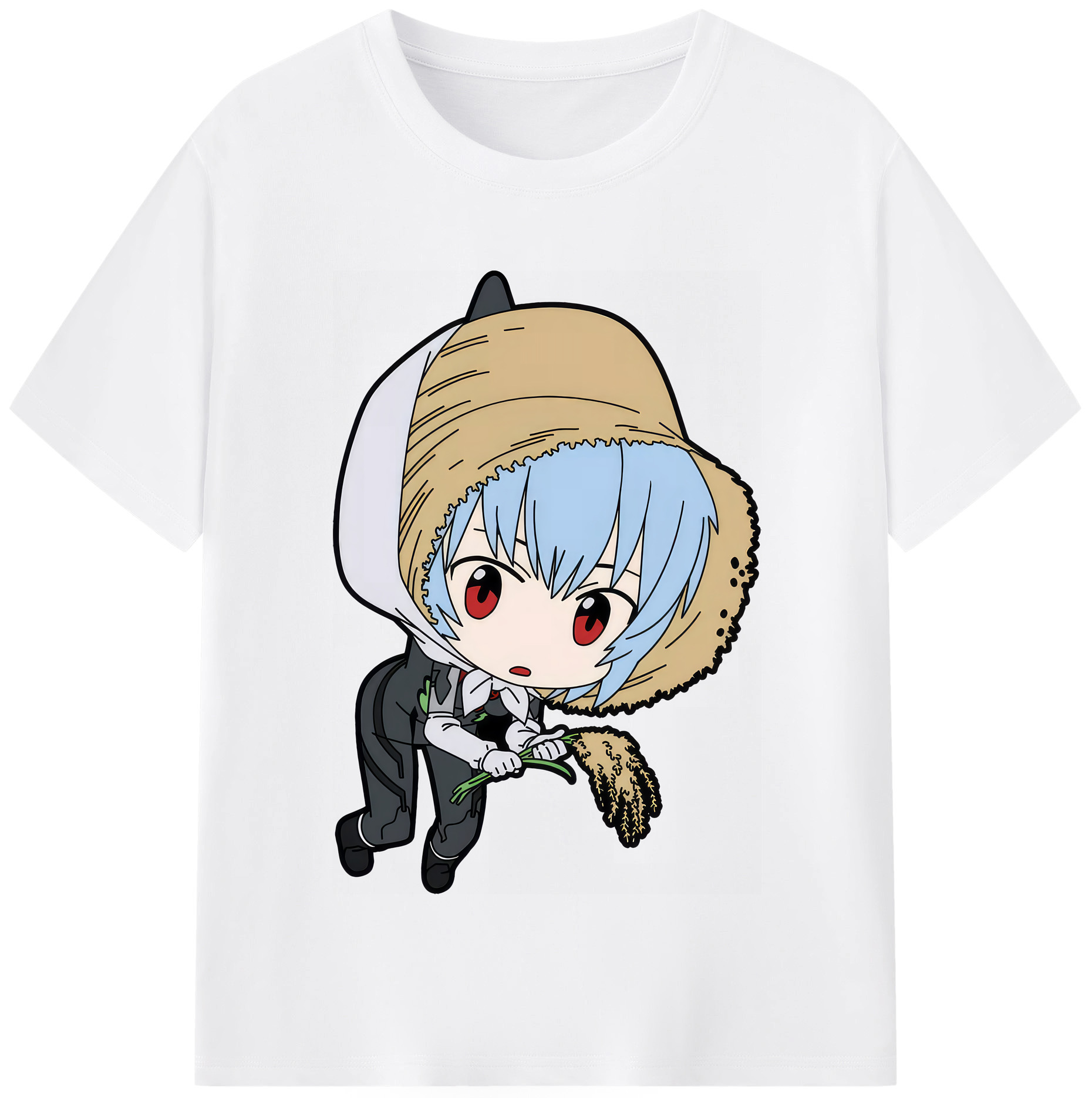 （画像用） EVA 新世紀エヴァンゲリオン 綿100％半袖Tシャツ（フロントプリント）
