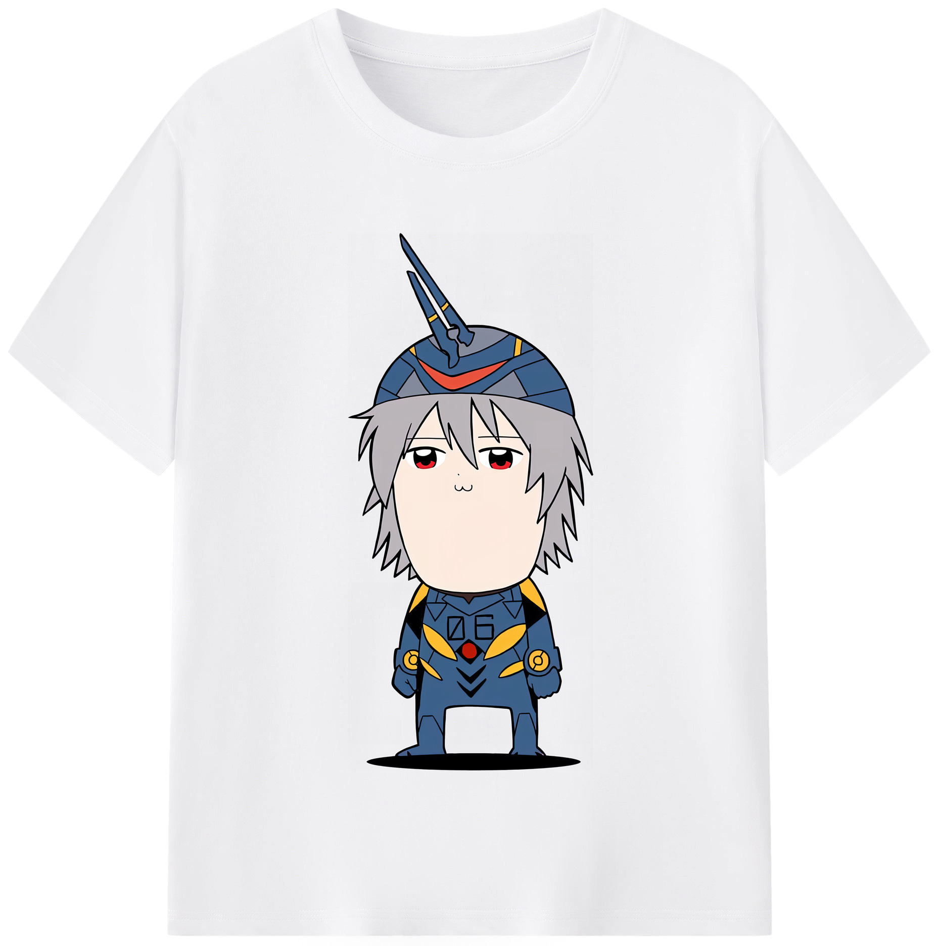 （画像用） EVA 新世紀エヴァンゲリオン 綿100％半袖Tシャツ（フロントプリント）