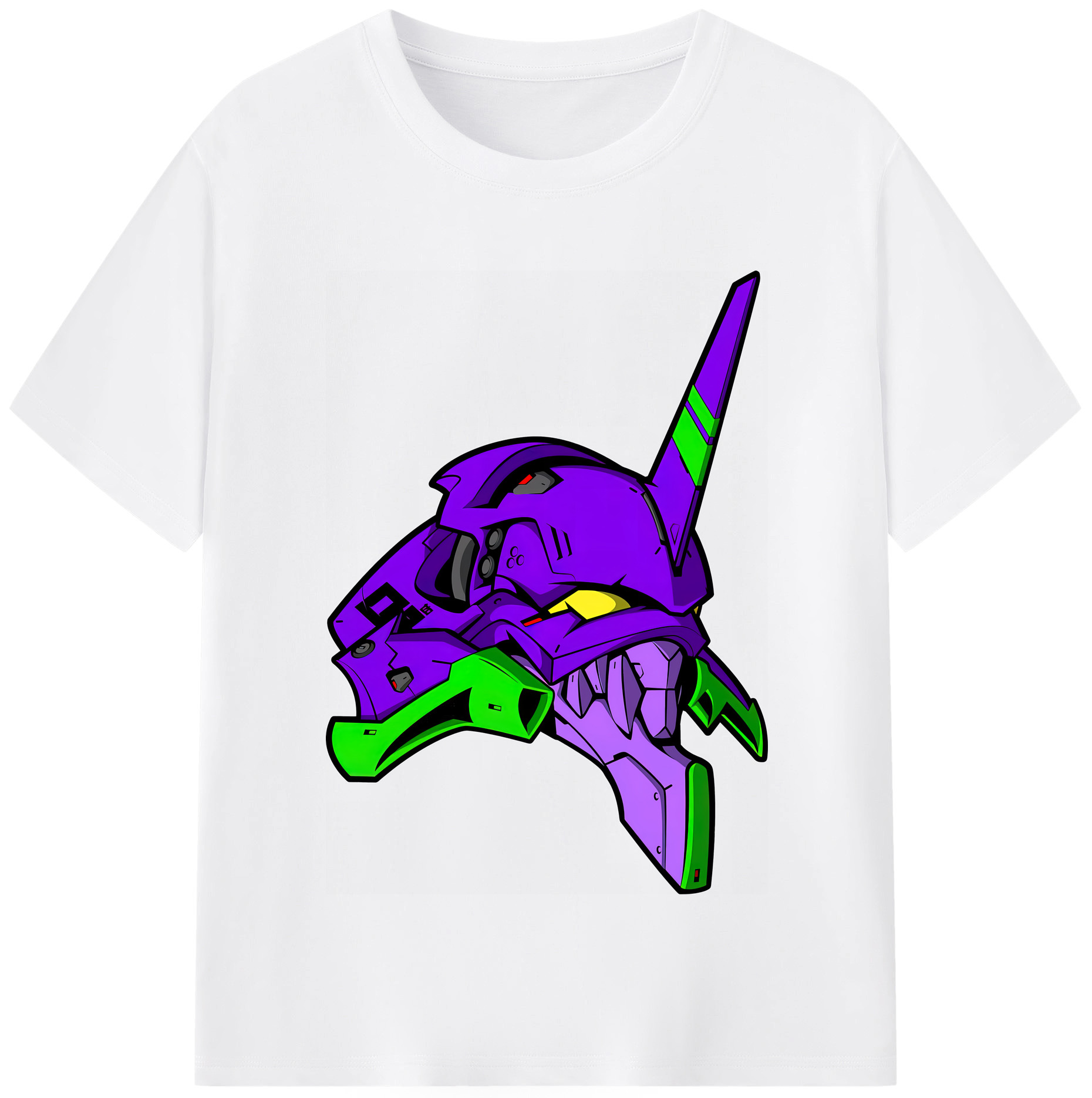 （画像用） EVA 新世紀エヴァンゲリオン 綿100％半袖Tシャツ（フロントプリント）