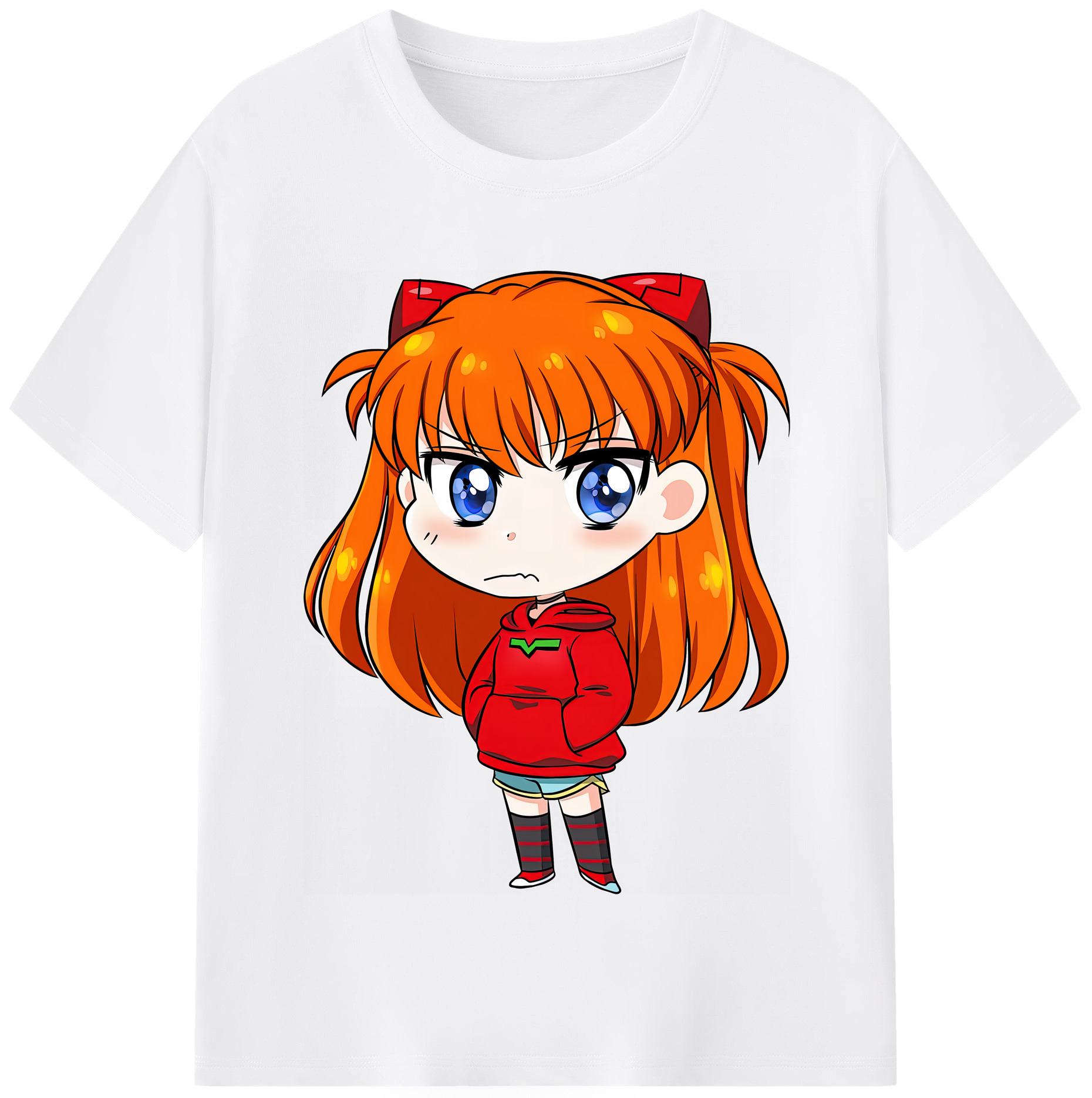 （画像用） EVA 新世紀エヴァンゲリオン 綿100％半袖Tシャツ（フロントプリント）