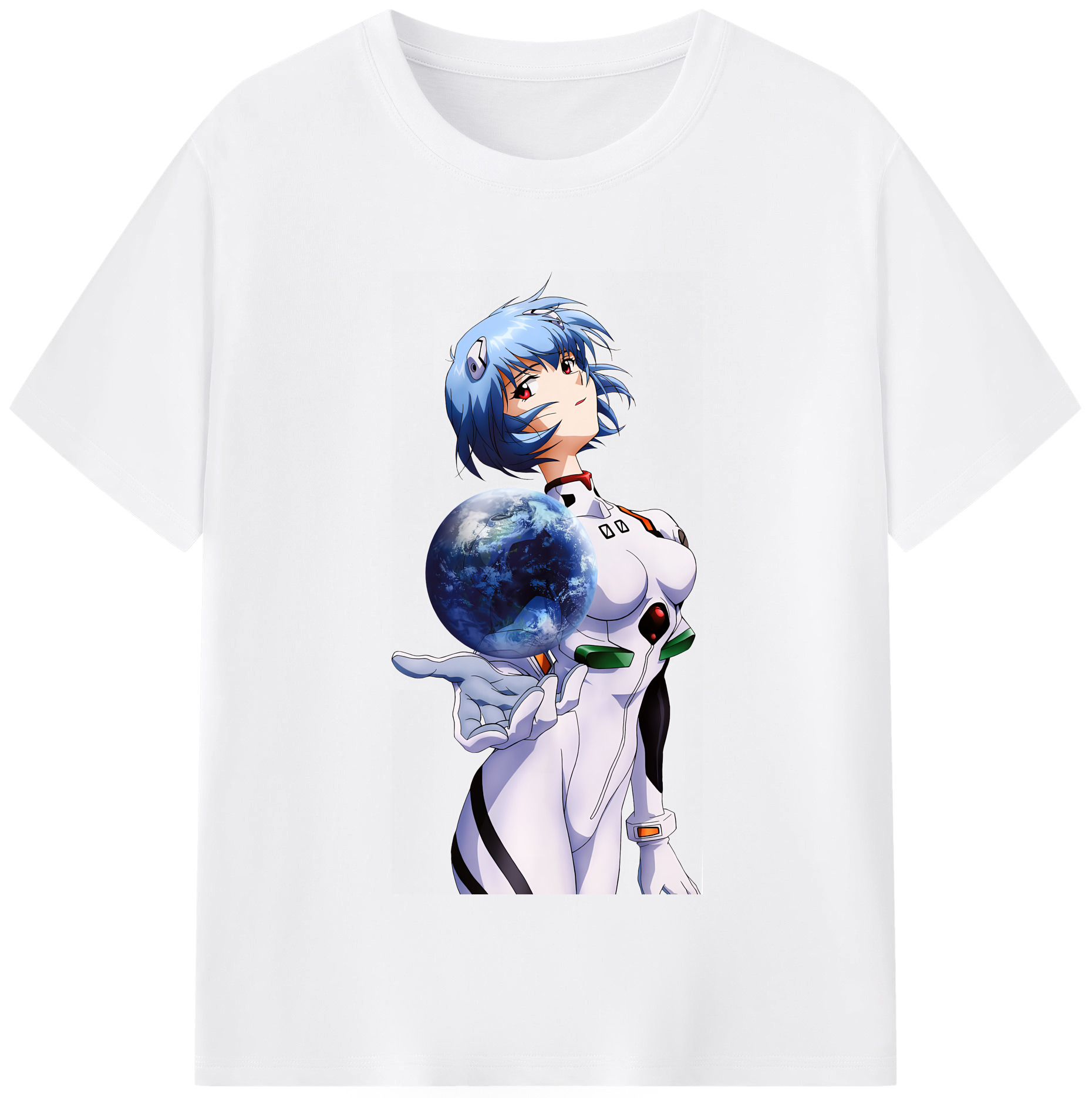 （画像用） EVA 新世紀エヴァンゲリオン 綿100％半袖Tシャツ（フロントプリント）