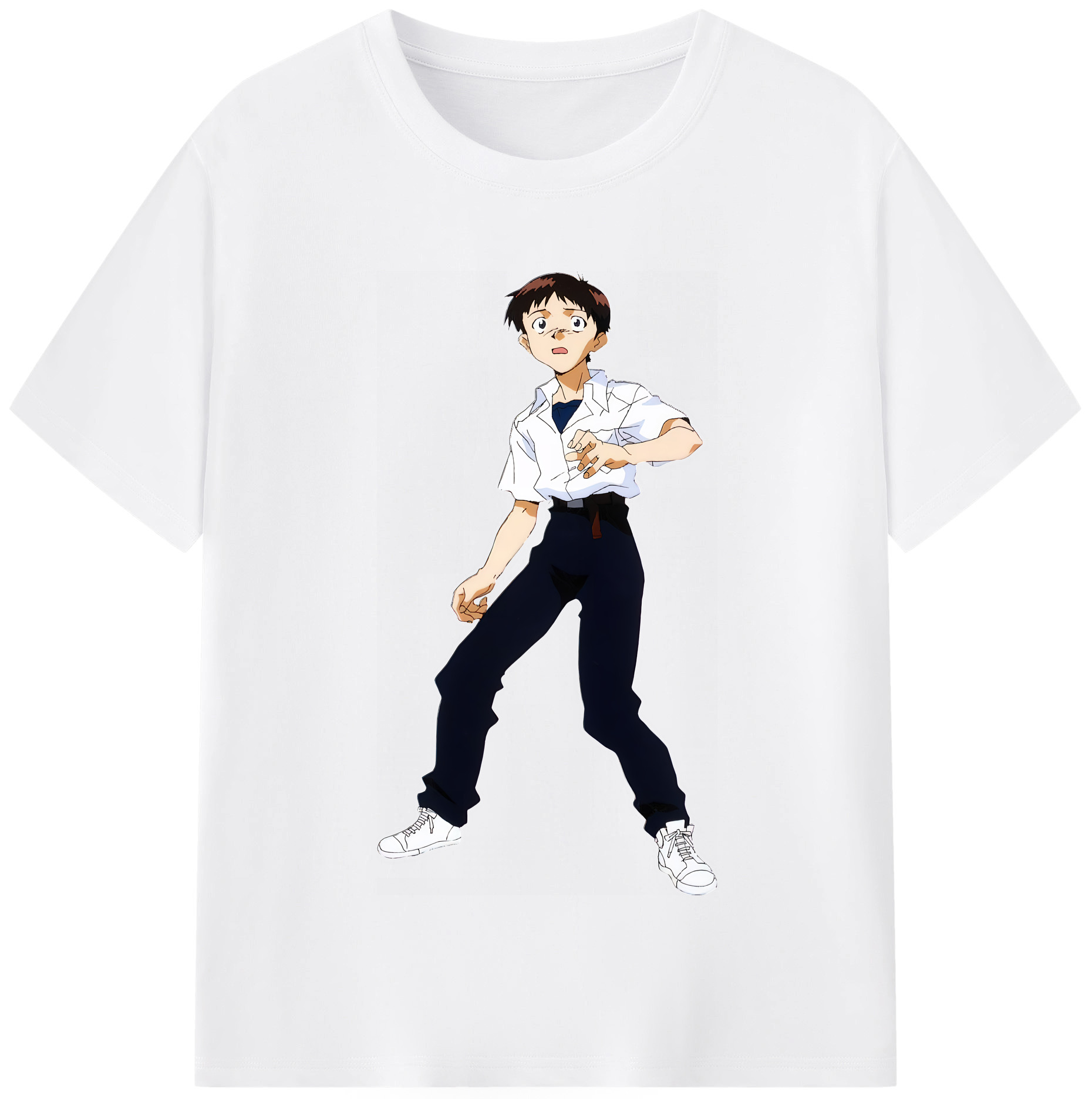 （画像用） EVA 新世紀エヴァンゲリオン 綿100％半袖Tシャツ（フロントプリント）