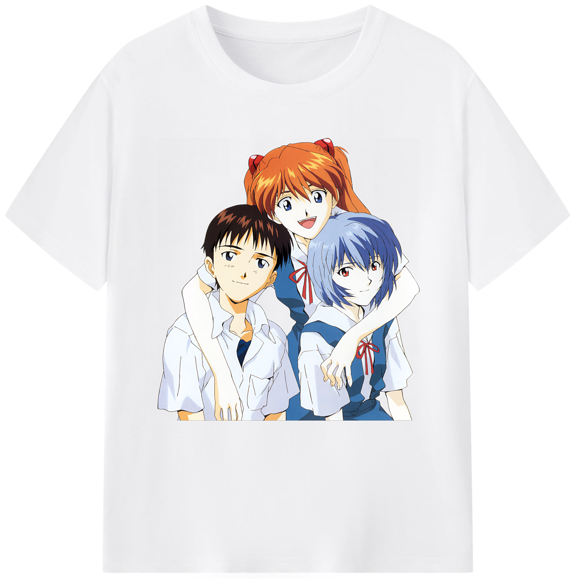 （画像用） EVA 新世紀エヴァンゲリオン 綿100％半袖Tシャツ（フロントプリント）