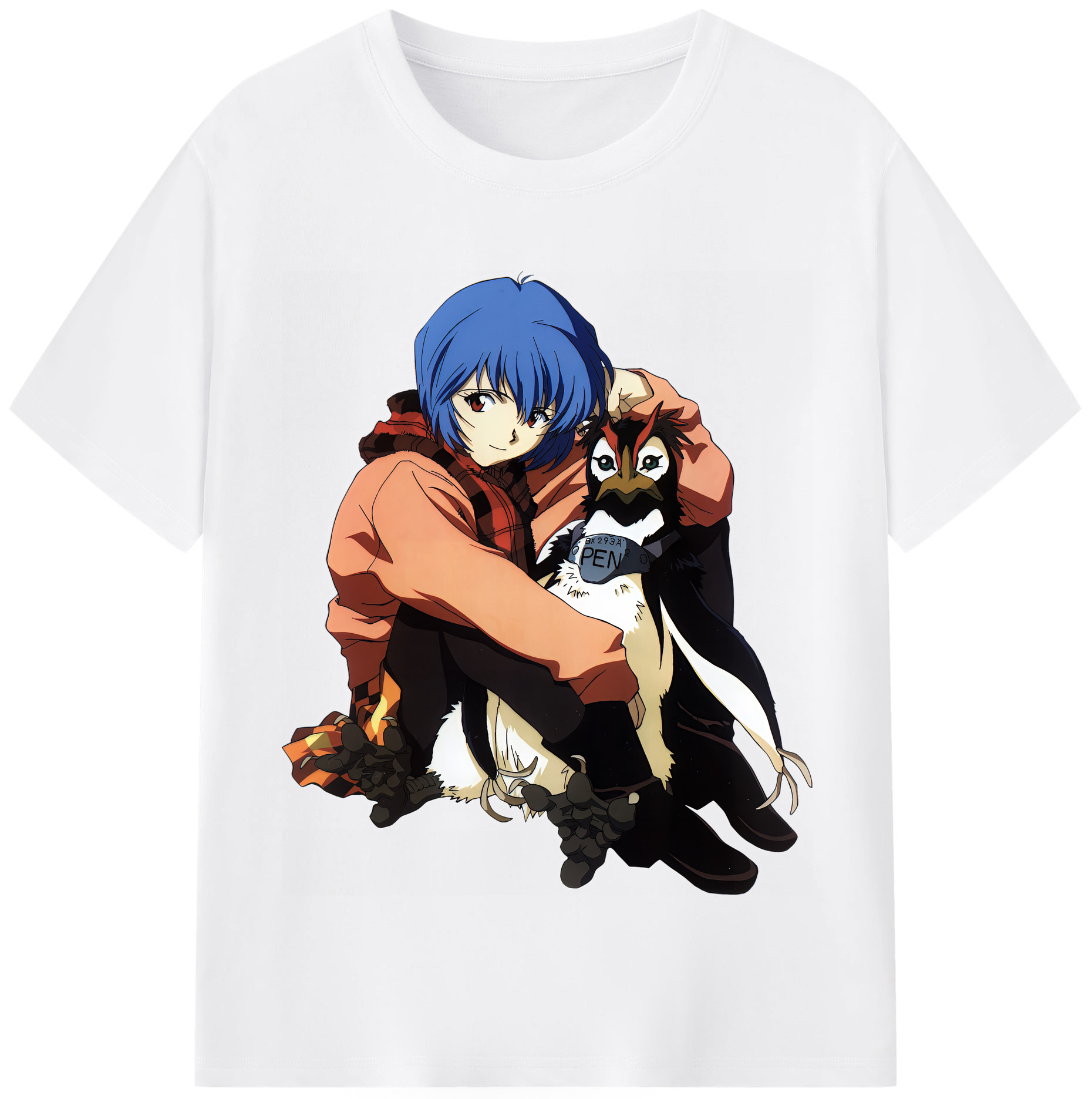 （画像用） EVA 新世紀エヴァンゲリオン 綿100％半袖Tシャツ（フロントプリント）