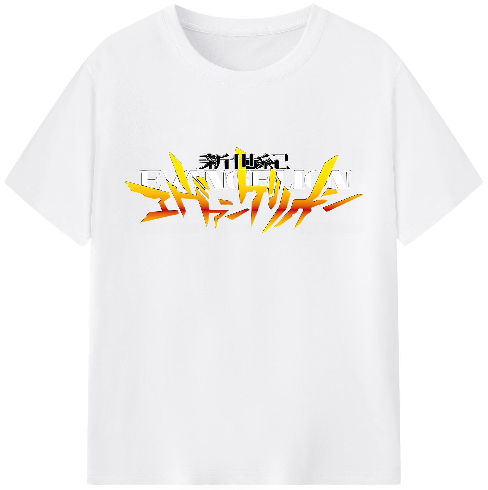 （画像用） EVA 新世紀エヴァンゲリオン 綿100％半袖Tシャツ（フロントプリント）