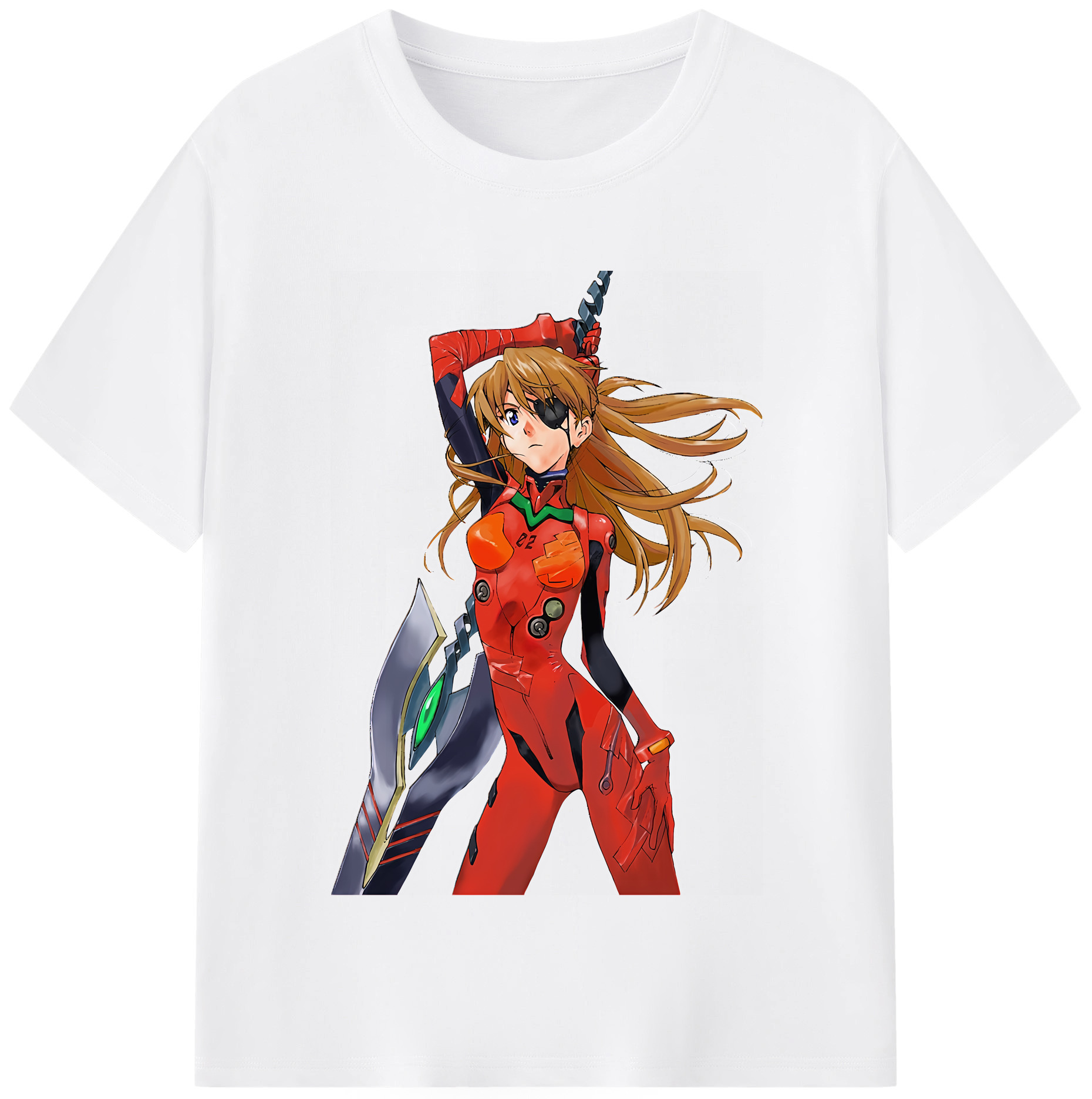 （画像用） EVA 新世紀エヴァンゲリオン 綿100％半袖Tシャツ（フロントプリント）