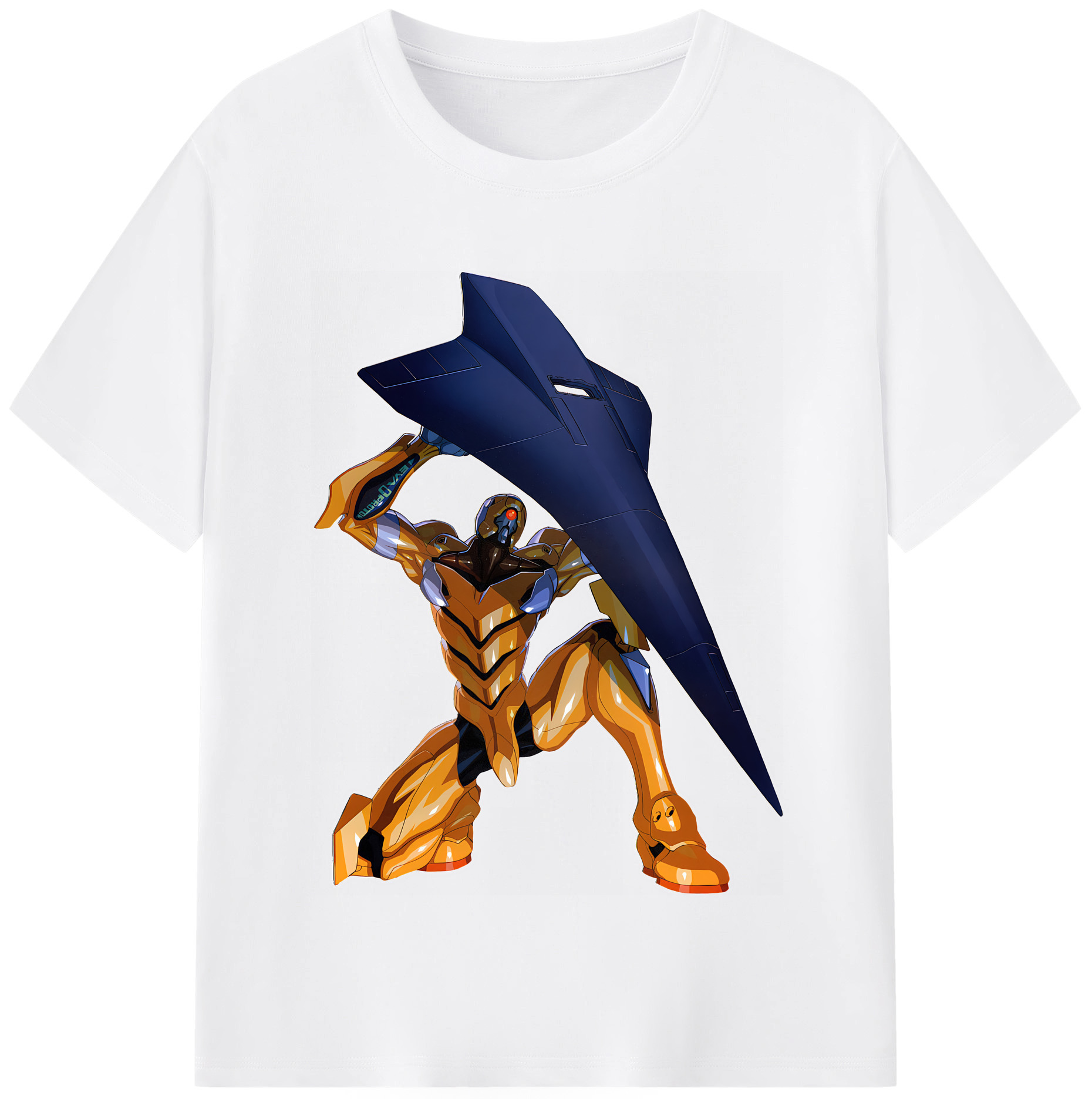 （画像用） EVA 新世紀エヴァンゲリオン 綿100％半袖Tシャツ（フロントプリント）