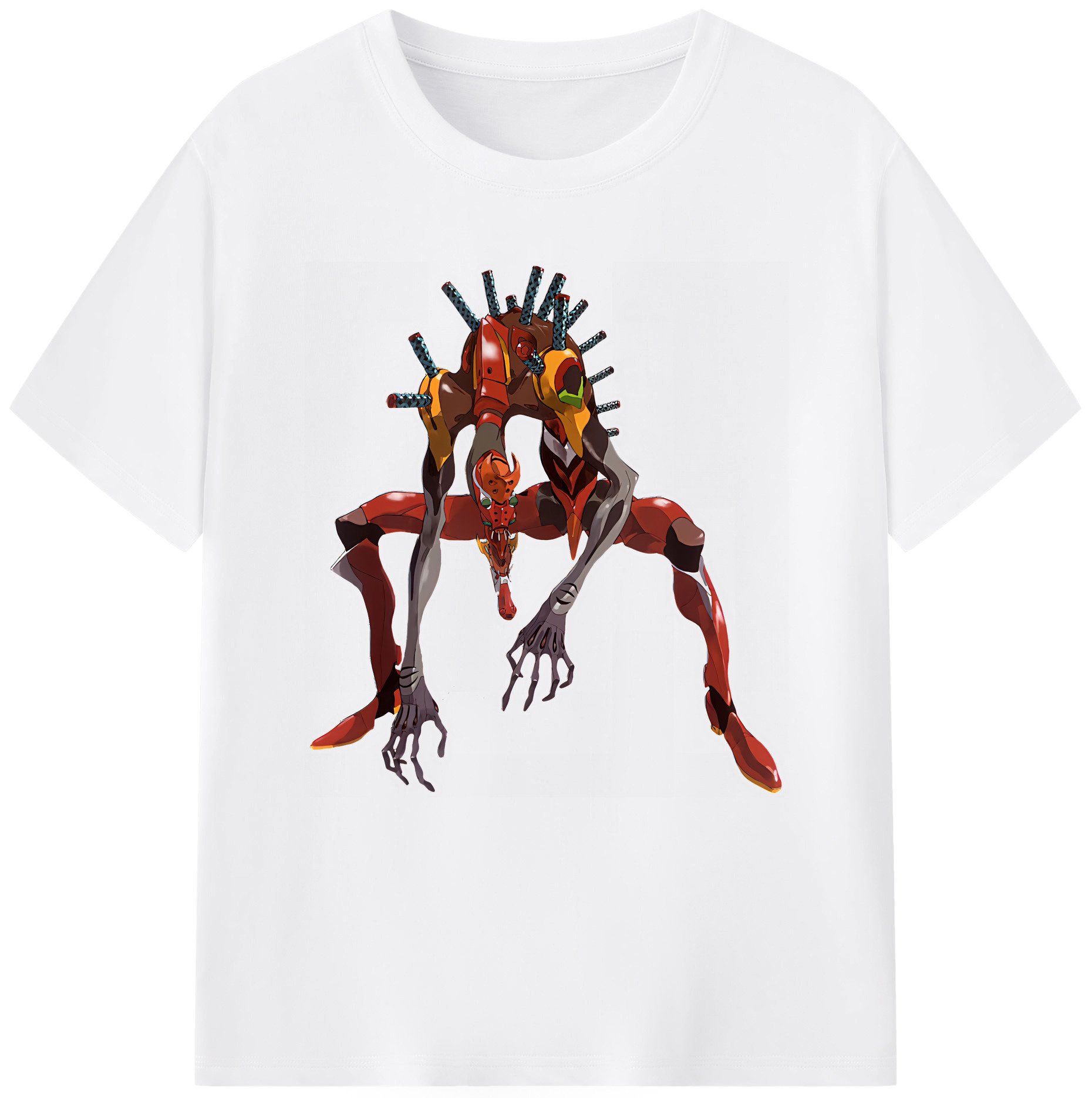 （画像用） EVA 新世紀エヴァンゲリオン 綿100％半袖Tシャツ（フロントプリント）