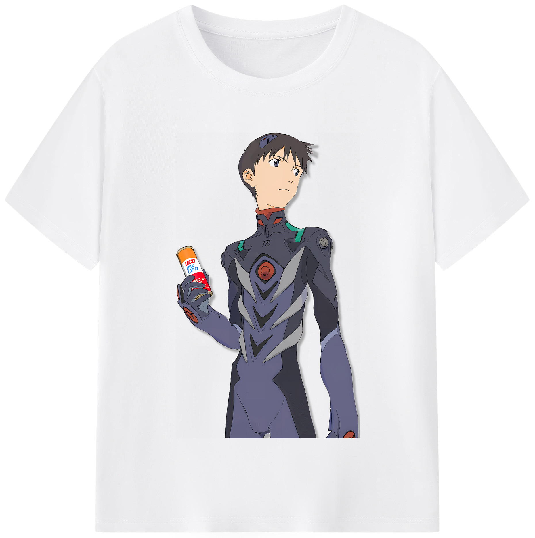 （画像用） EVA 新世紀エヴァンゲリオン 綿100％半袖Tシャツ（フロントプリント）