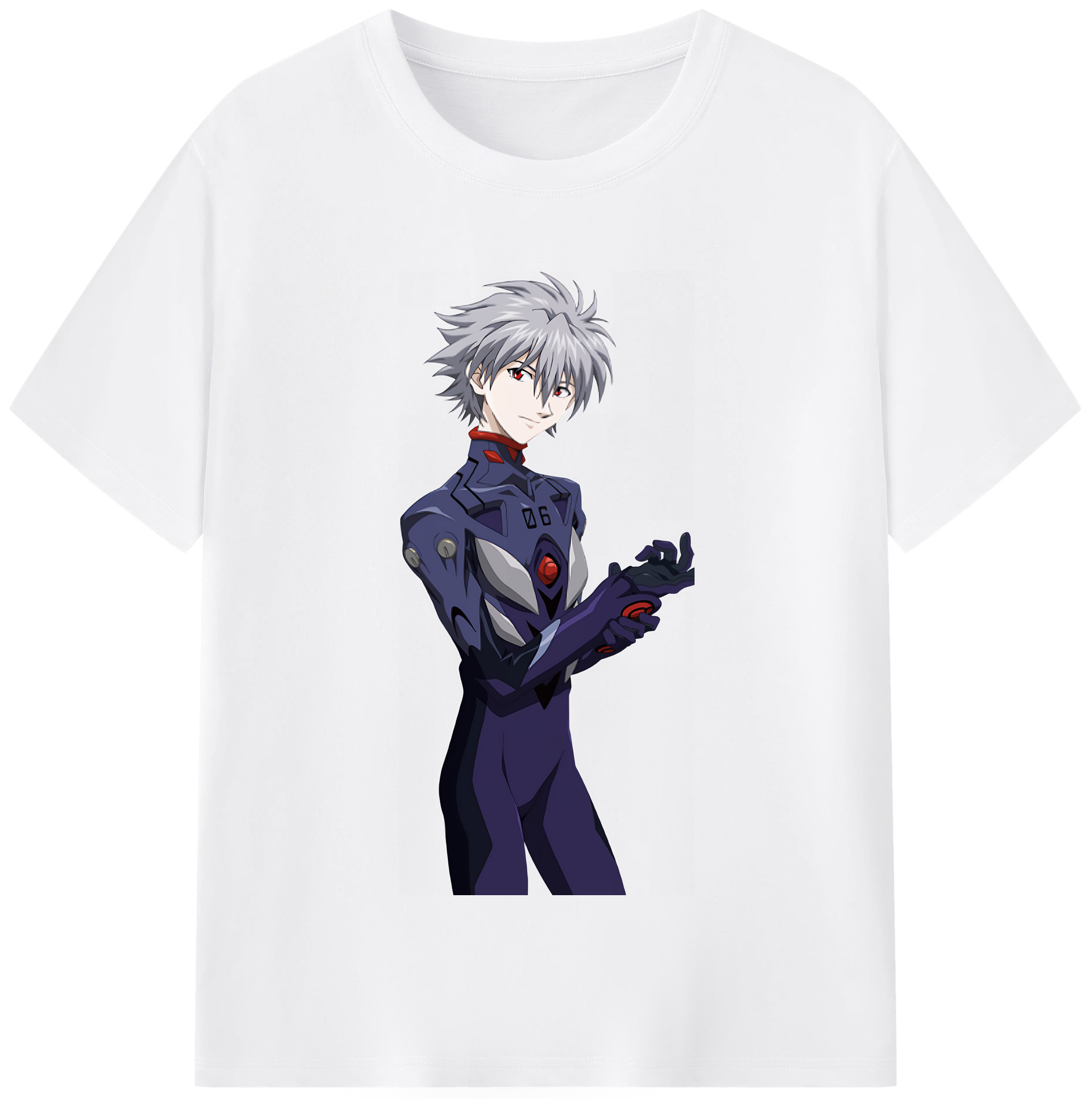 （画像用） EVA 新世紀エヴァンゲリオン 綿100％半袖Tシャツ（フロントプリント）