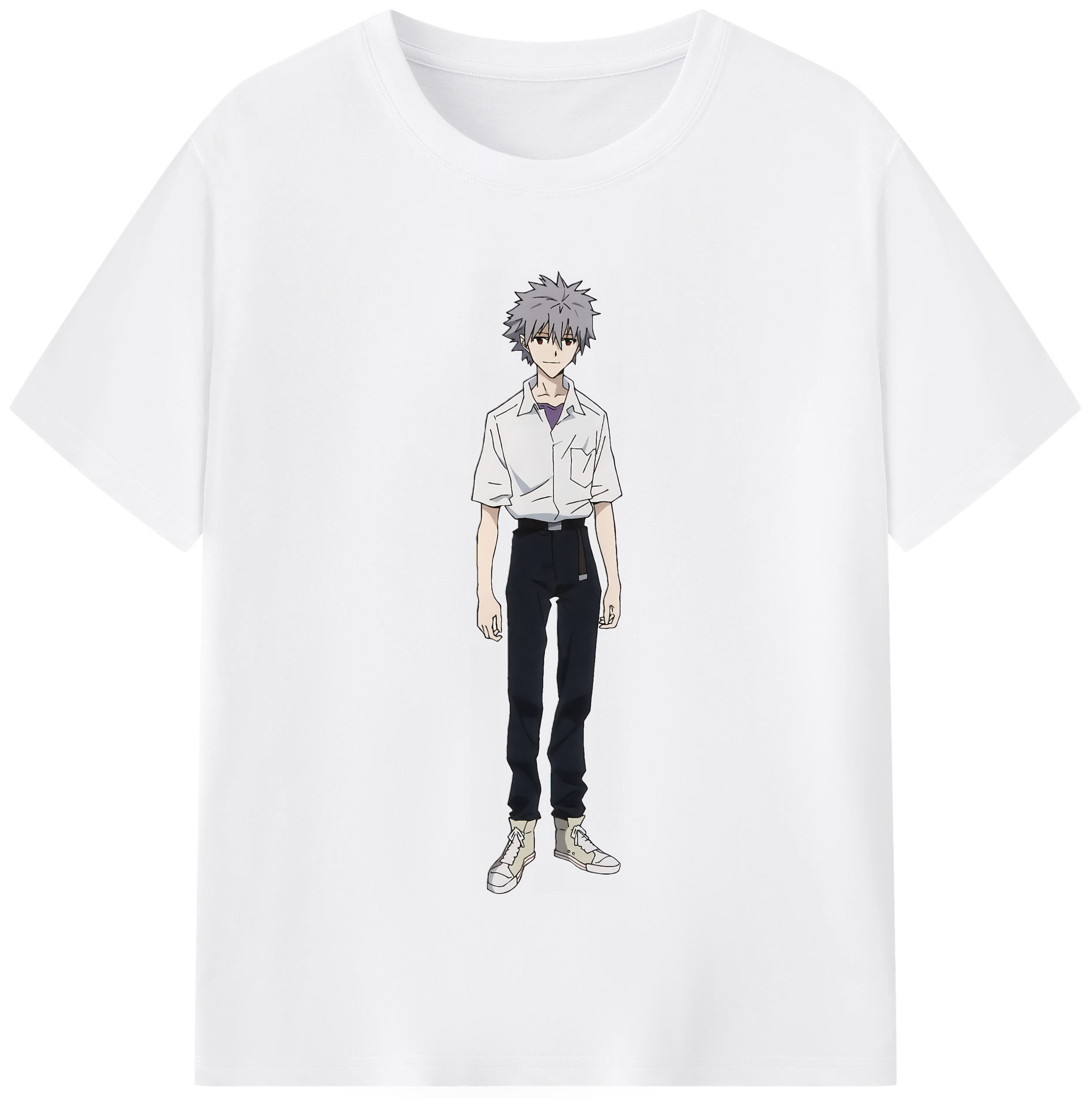 （画像用） EVA 新世紀エヴァンゲリオン 綿100％半袖Tシャツ（フロントプリント）
