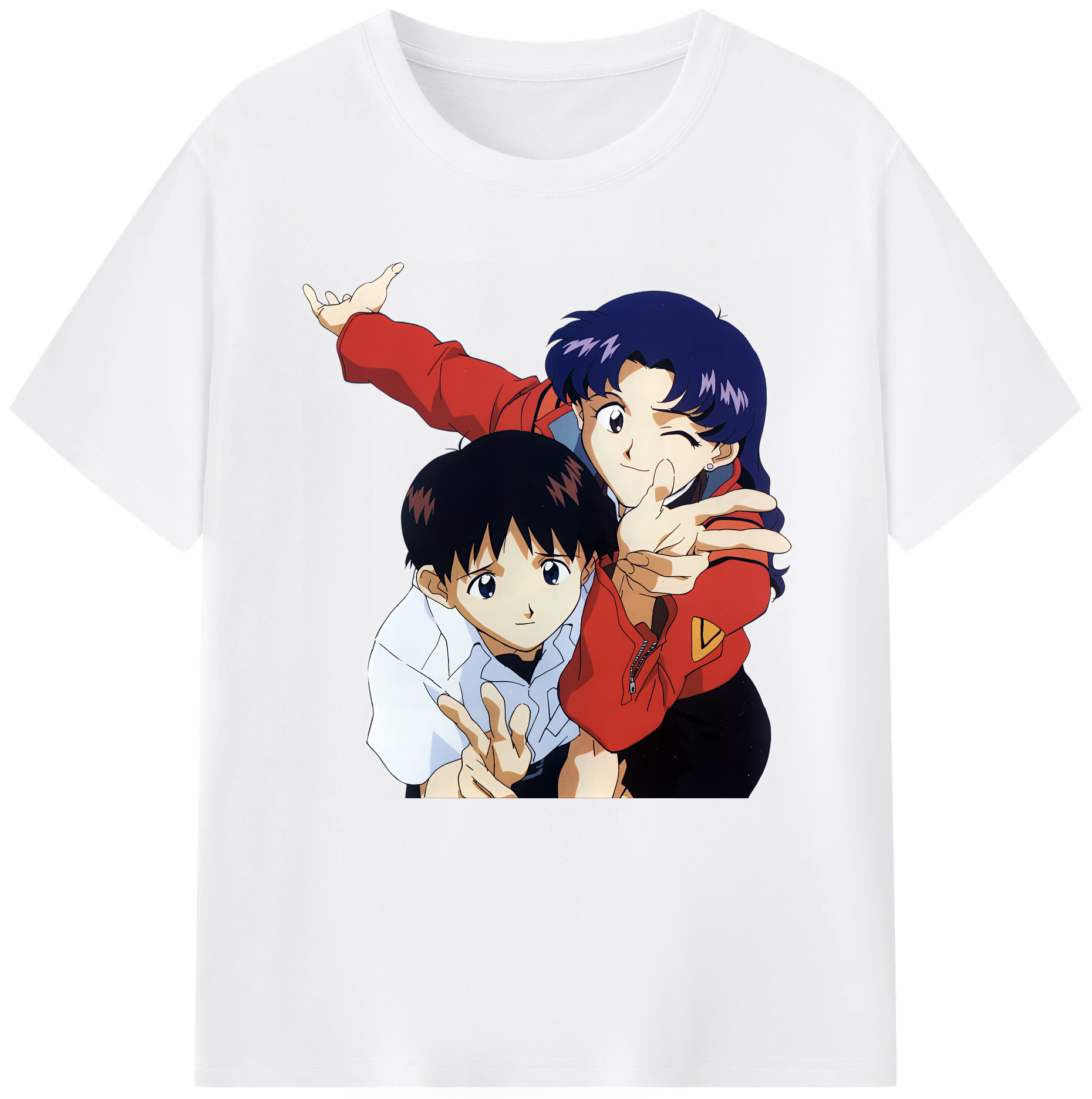 （画像用） EVA 新世紀エヴァンゲリオン 綿100％半袖Tシャツ（フロントプリント）