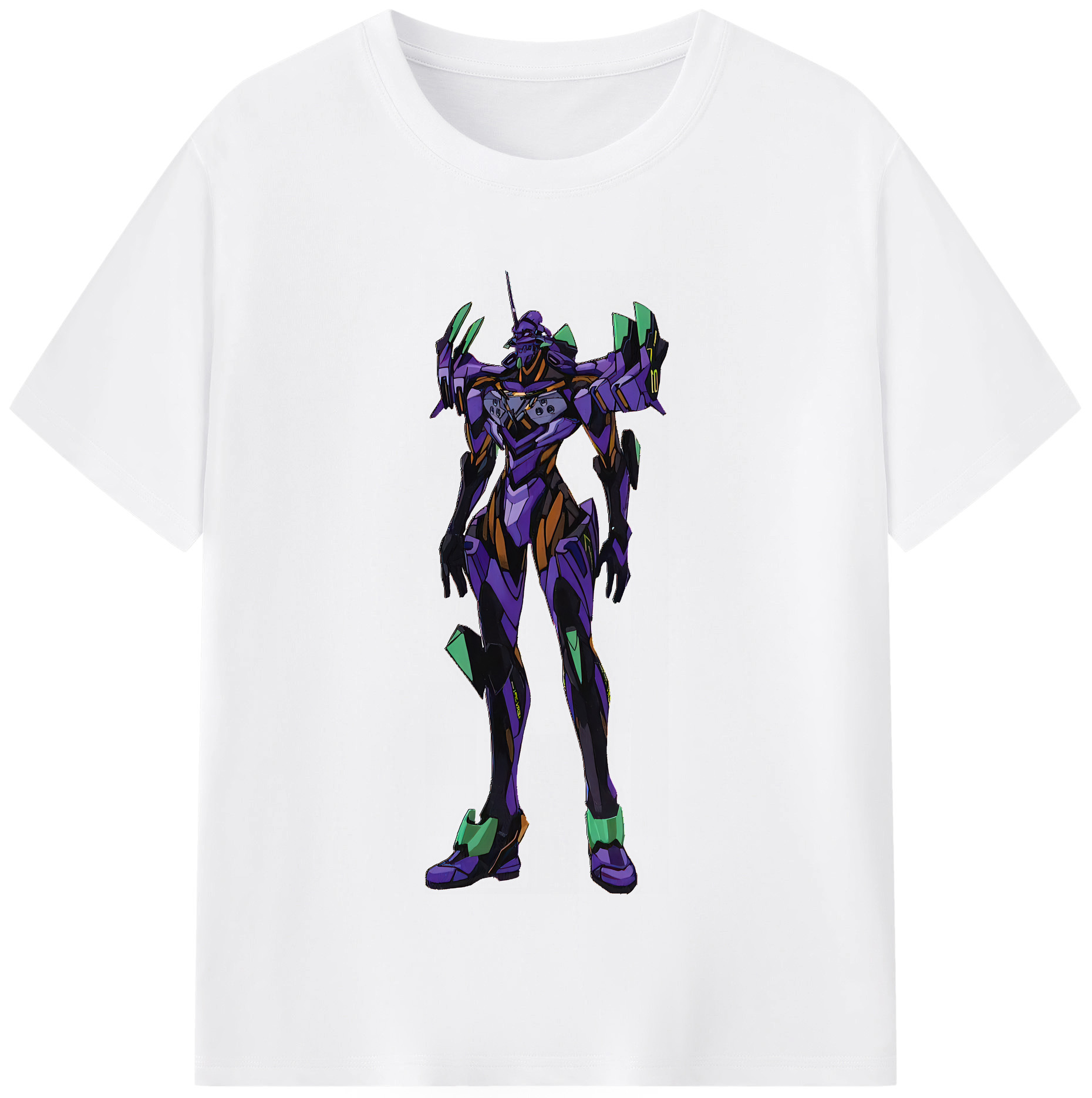 （画像用） EVA 新世紀エヴァンゲリオン 綿100％半袖Tシャツ（フロントプリント）