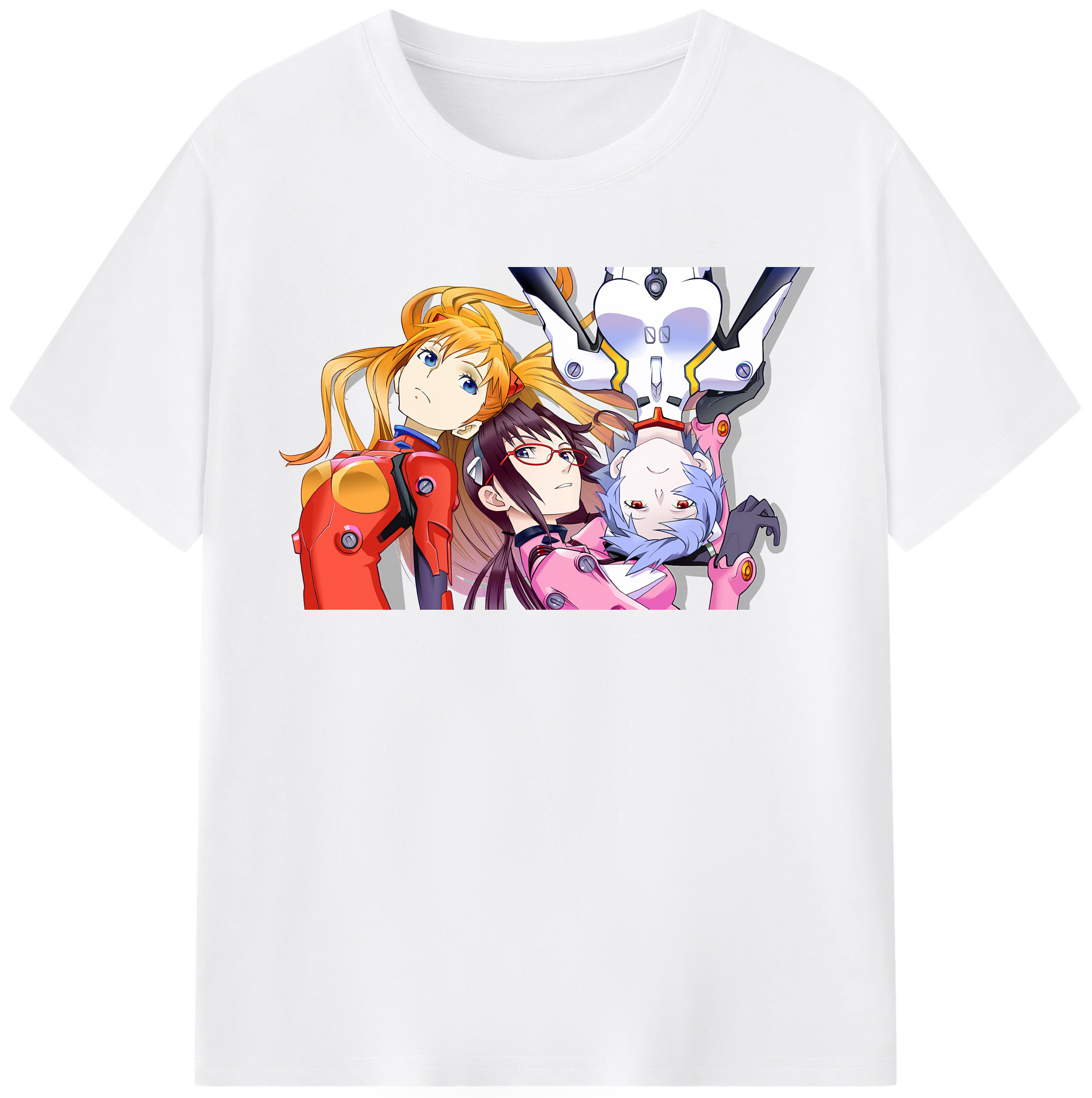 （画像用） EVA 新世紀エヴァンゲリオン 綿100％半袖Tシャツ（フロントプリント）