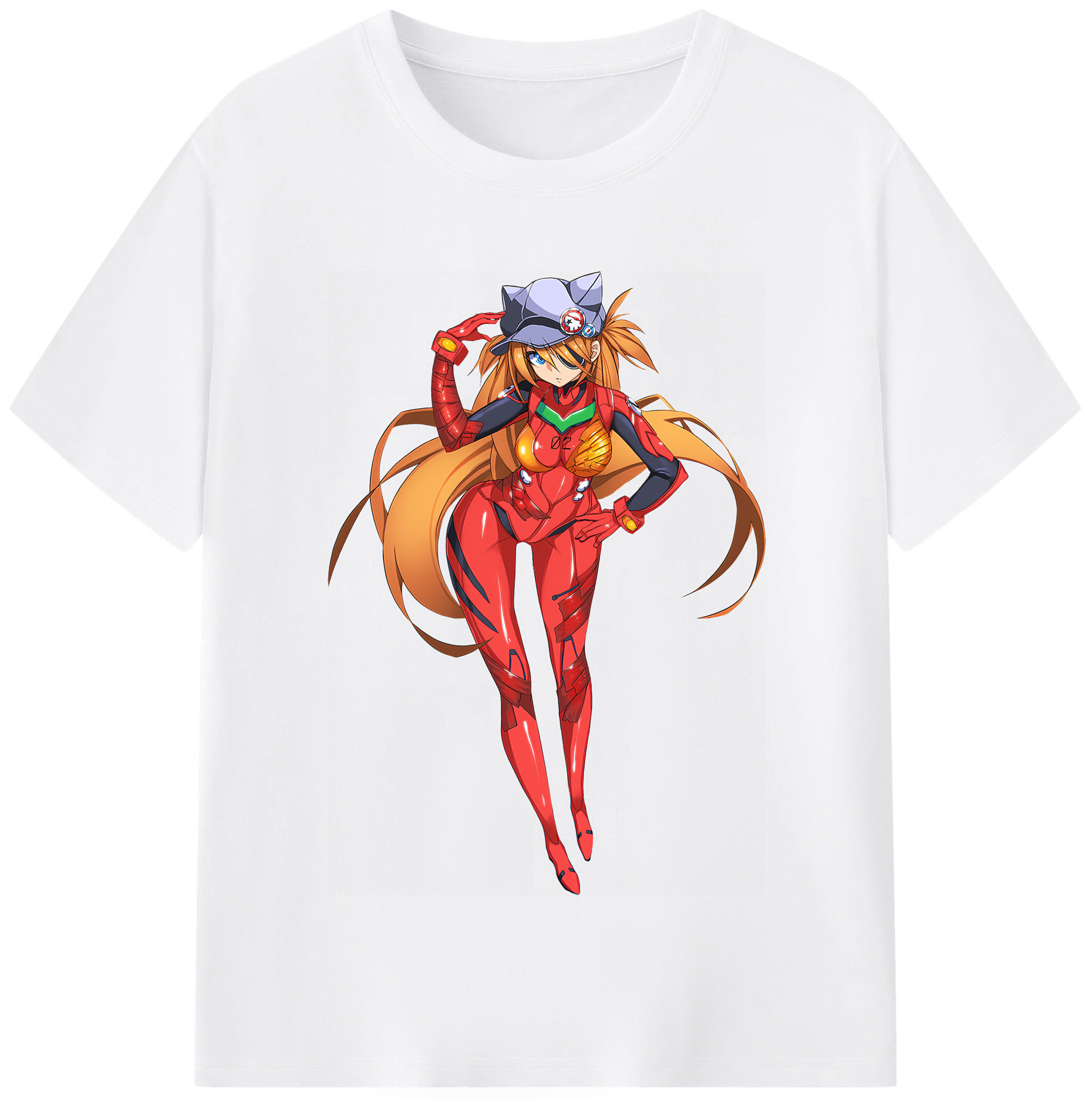 （画像用） EVA 新世紀エヴァンゲリオン 綿100％半袖Tシャツ（フロントプリント）