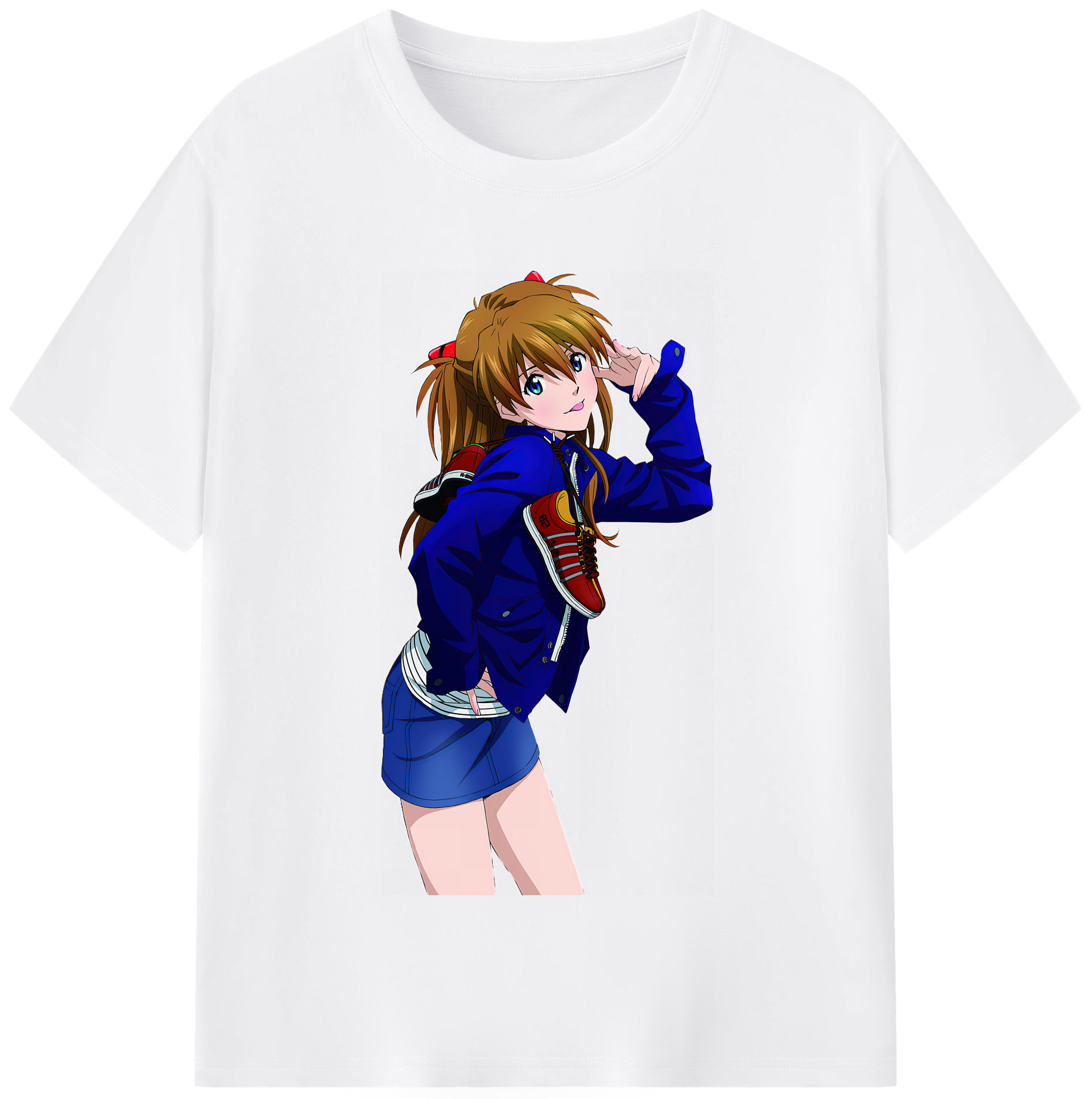 （画像用） EVA 新世紀エヴァンゲリオン 綿100％半袖Tシャツ（フロントプリント）